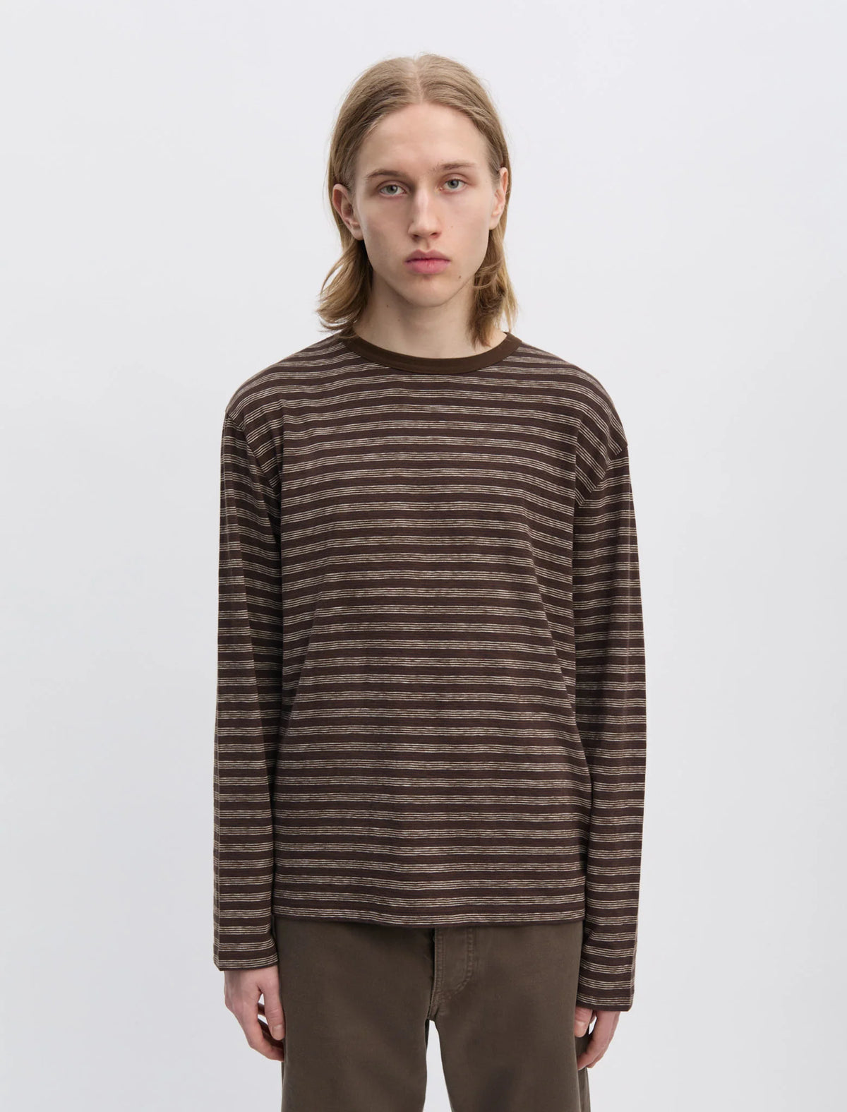 Another T-Shirt 3.0 JPN Brown/ Ecru Stripe