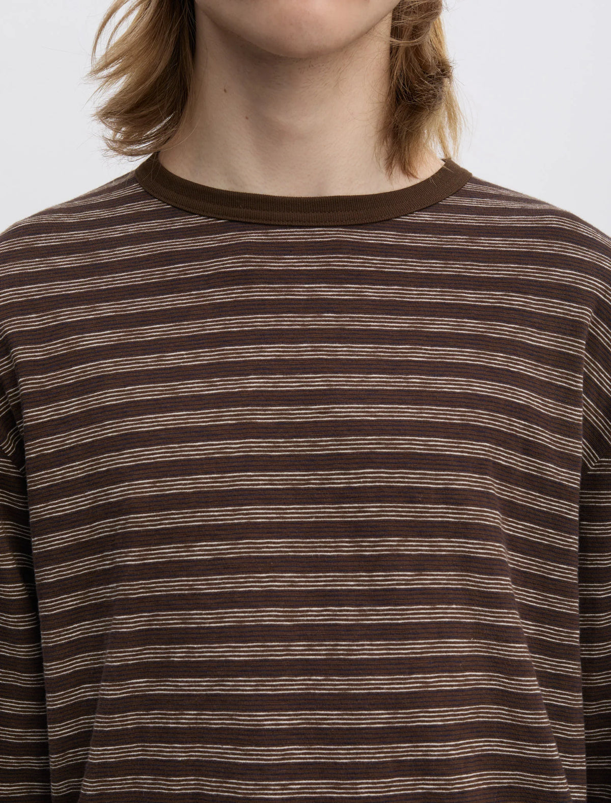 Another T-Shirt 3.0 JPN Brown/ Ecru Stripe