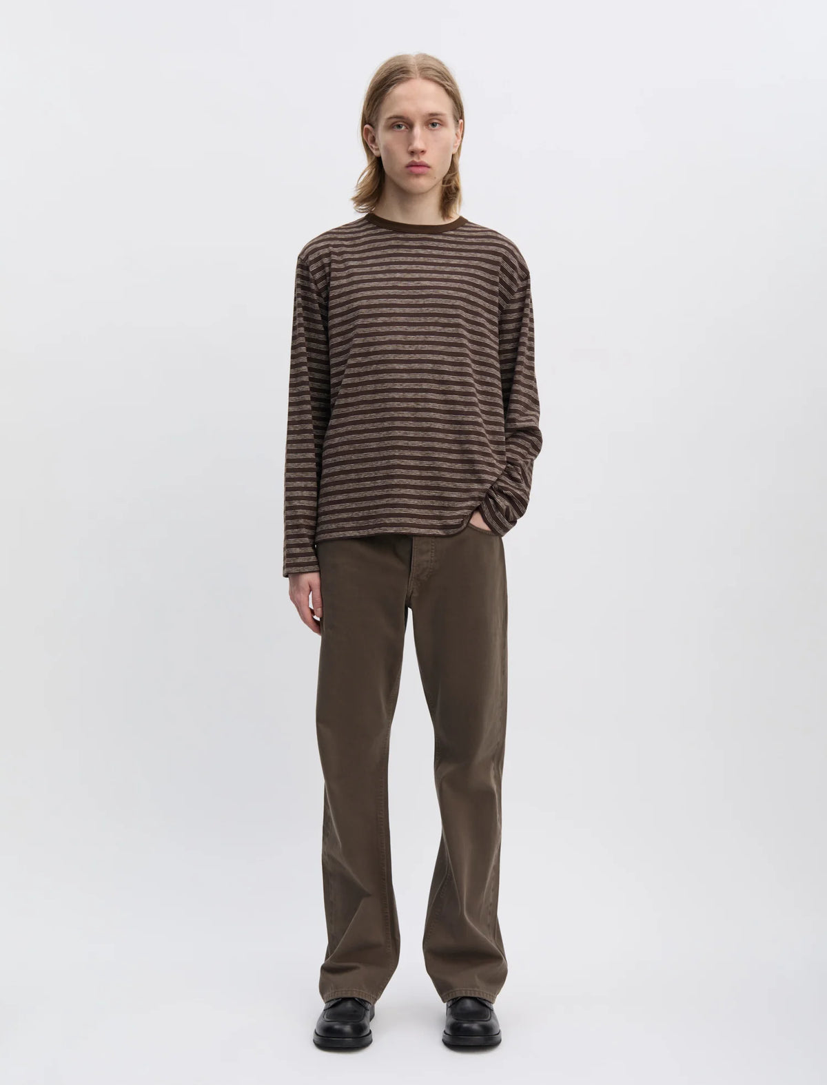Another T-Shirt 3.0 JPN Brown/ Ecru Stripe