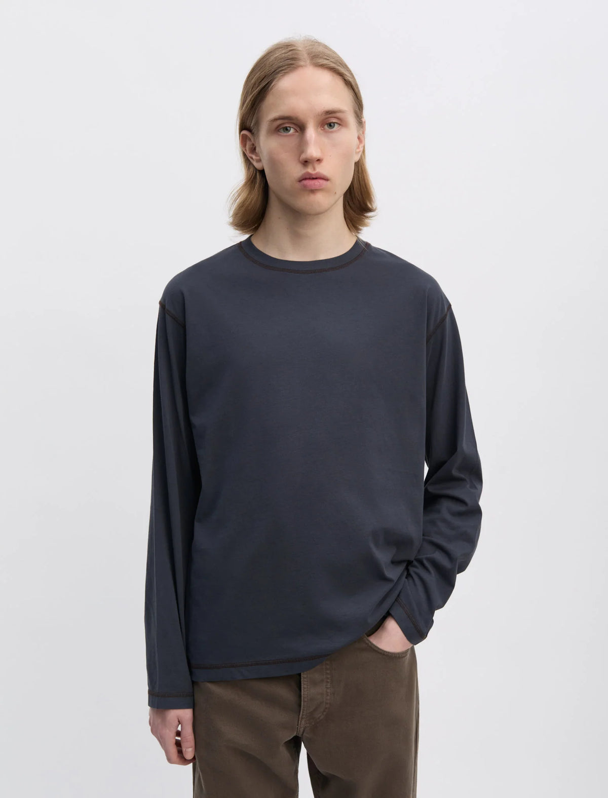 Another T-Shirt 3.0 Navy/ Brown