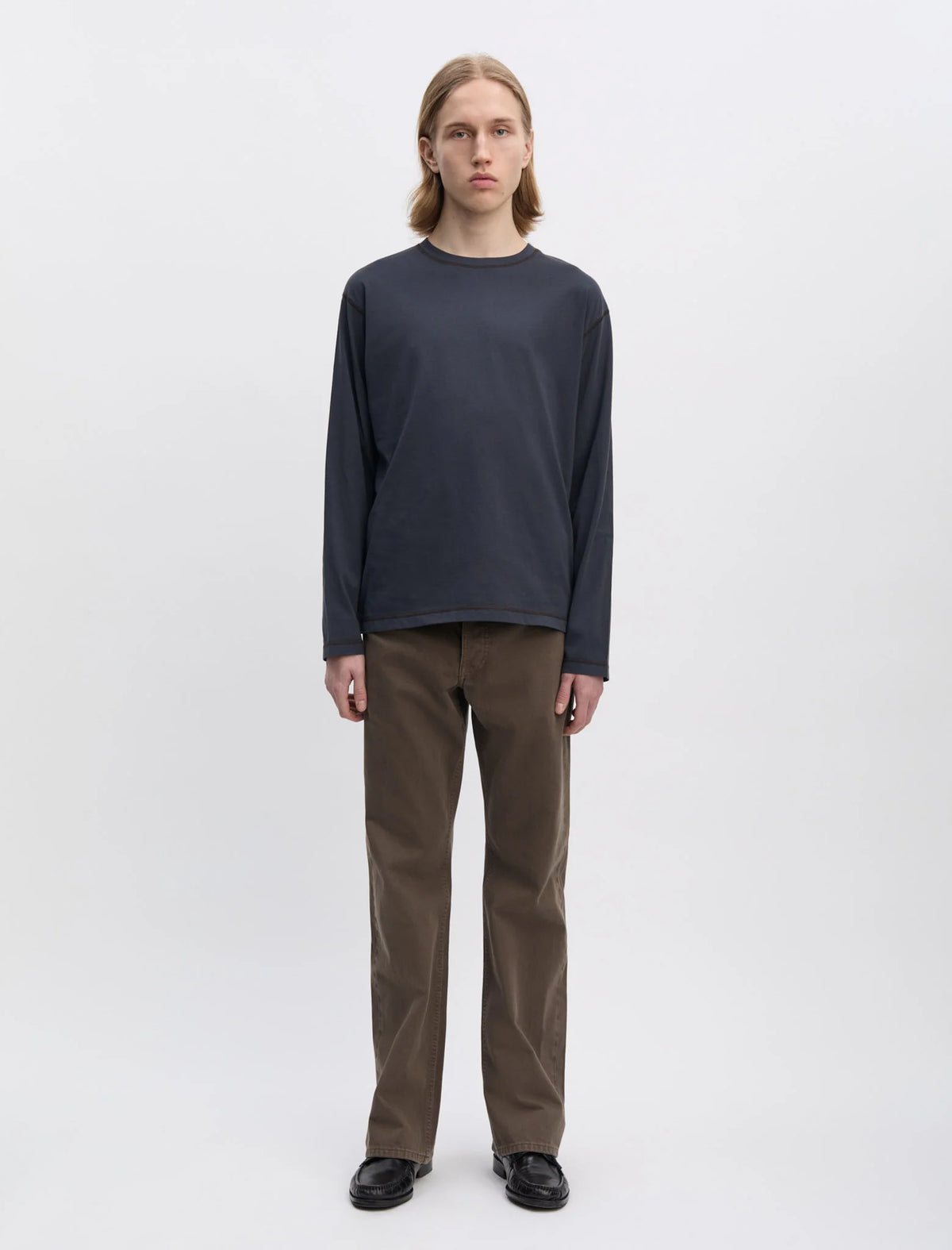 Another T-Shirt 3.0 Navy/ Brown