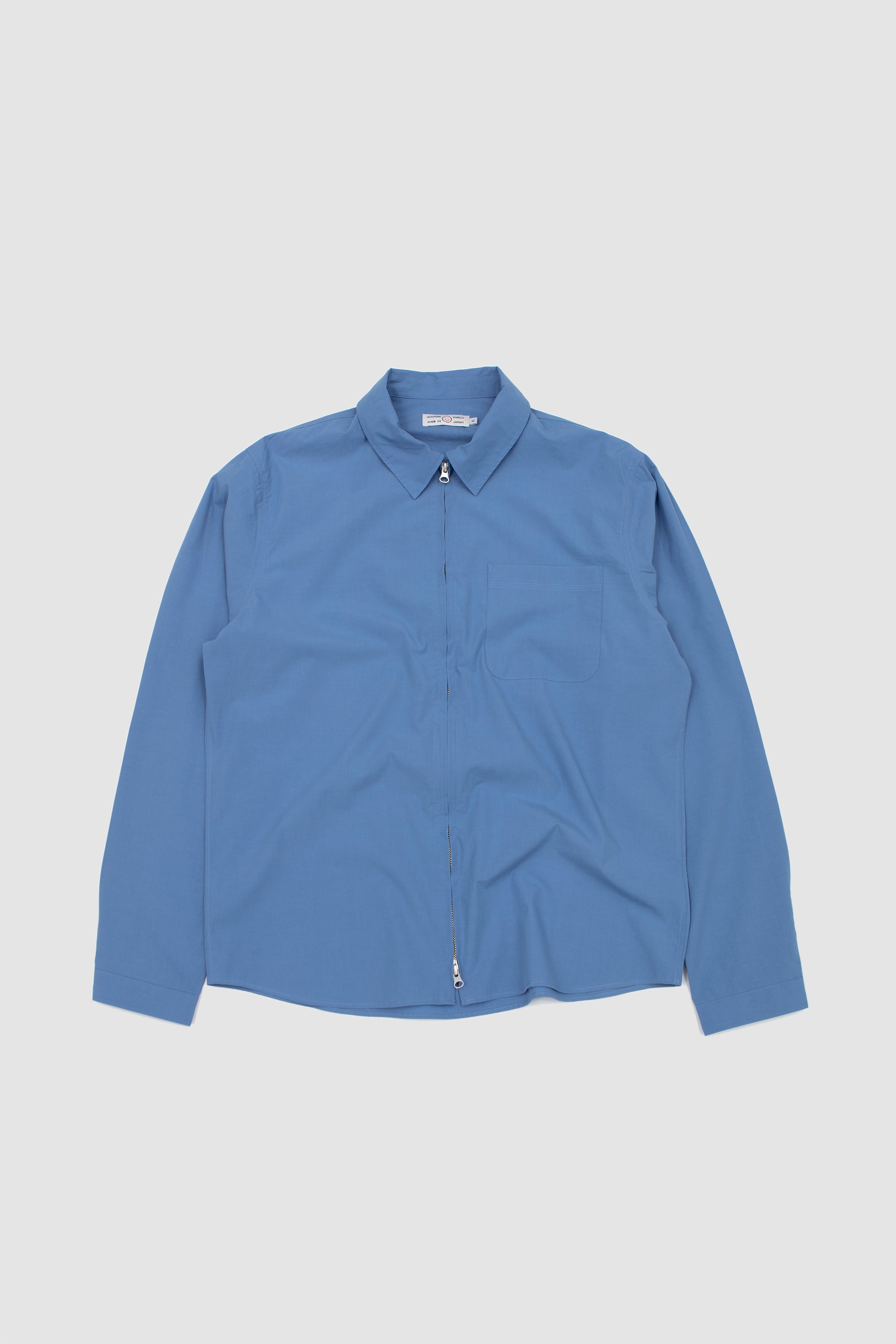 Another Zip Shirt 1.0 JPN Ocean Blue_6
