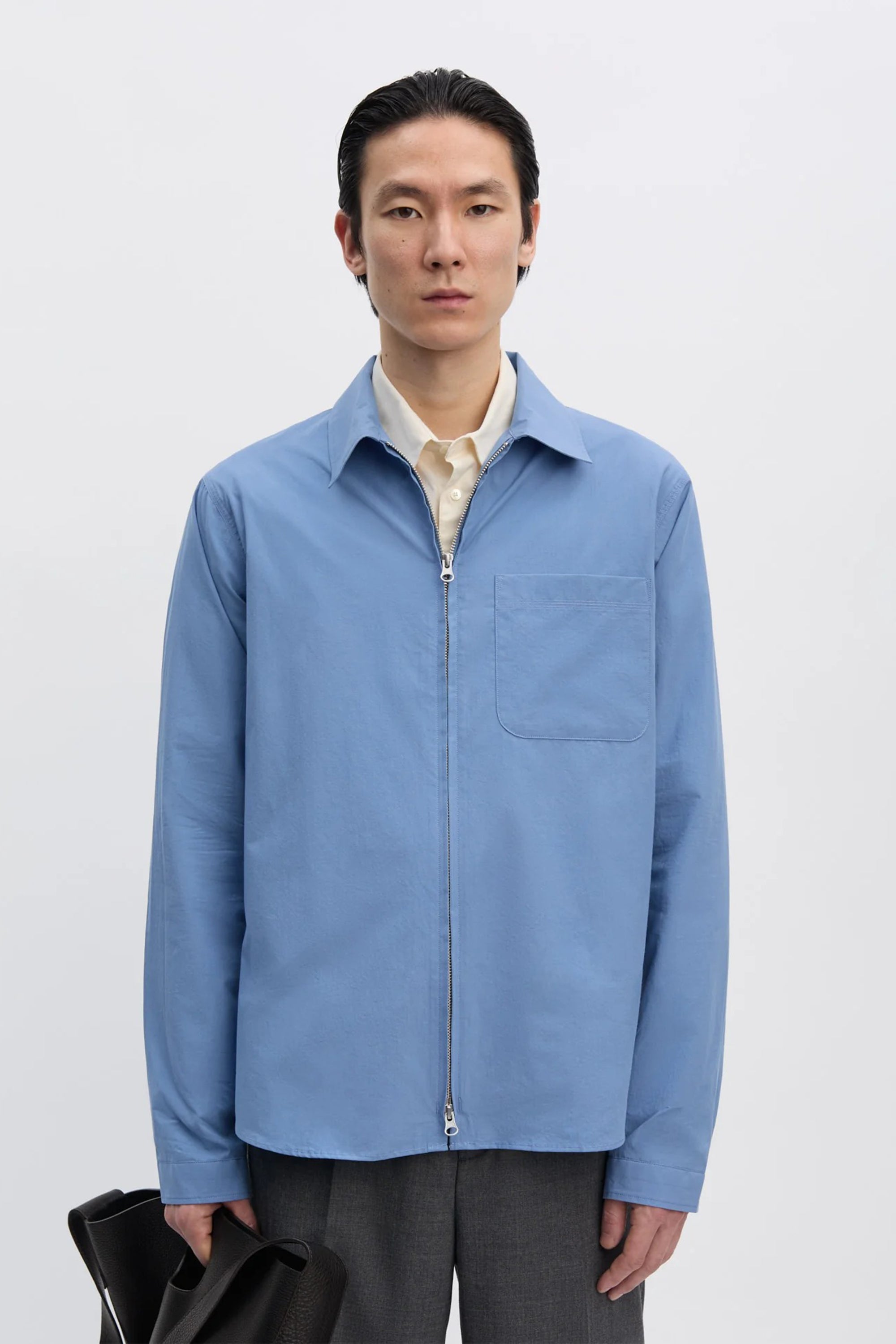 Another Zip Shirt 1.0 JPN Ocean Blue_1