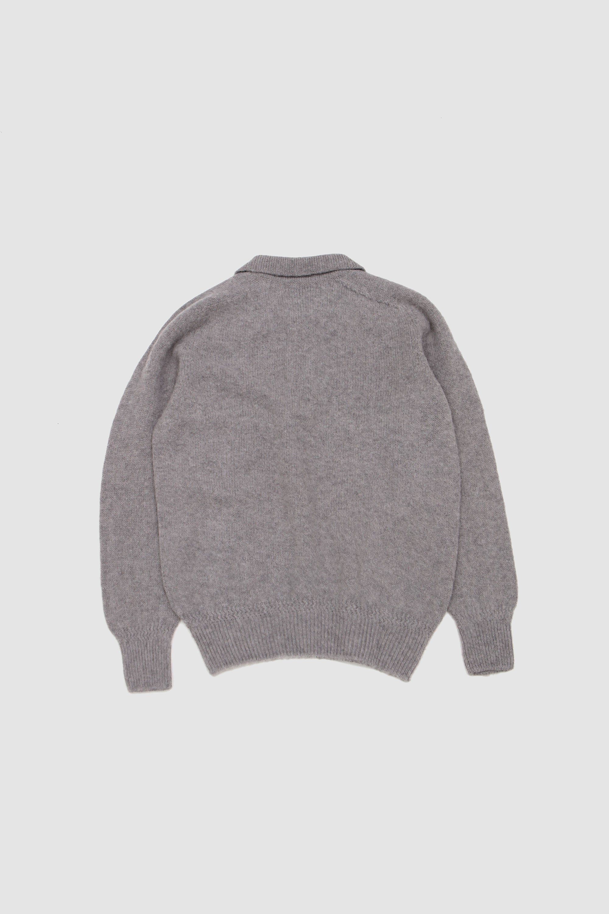 Another Polo Shirt 4.0 Light Grey Melange_4