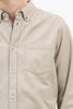 SPORTIVO STORE_Anton Org. Flannel Shirt Utility Khaki_4