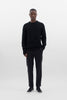 SPORTIVO STORE_Aros Regular Italian Brushed Twill Black