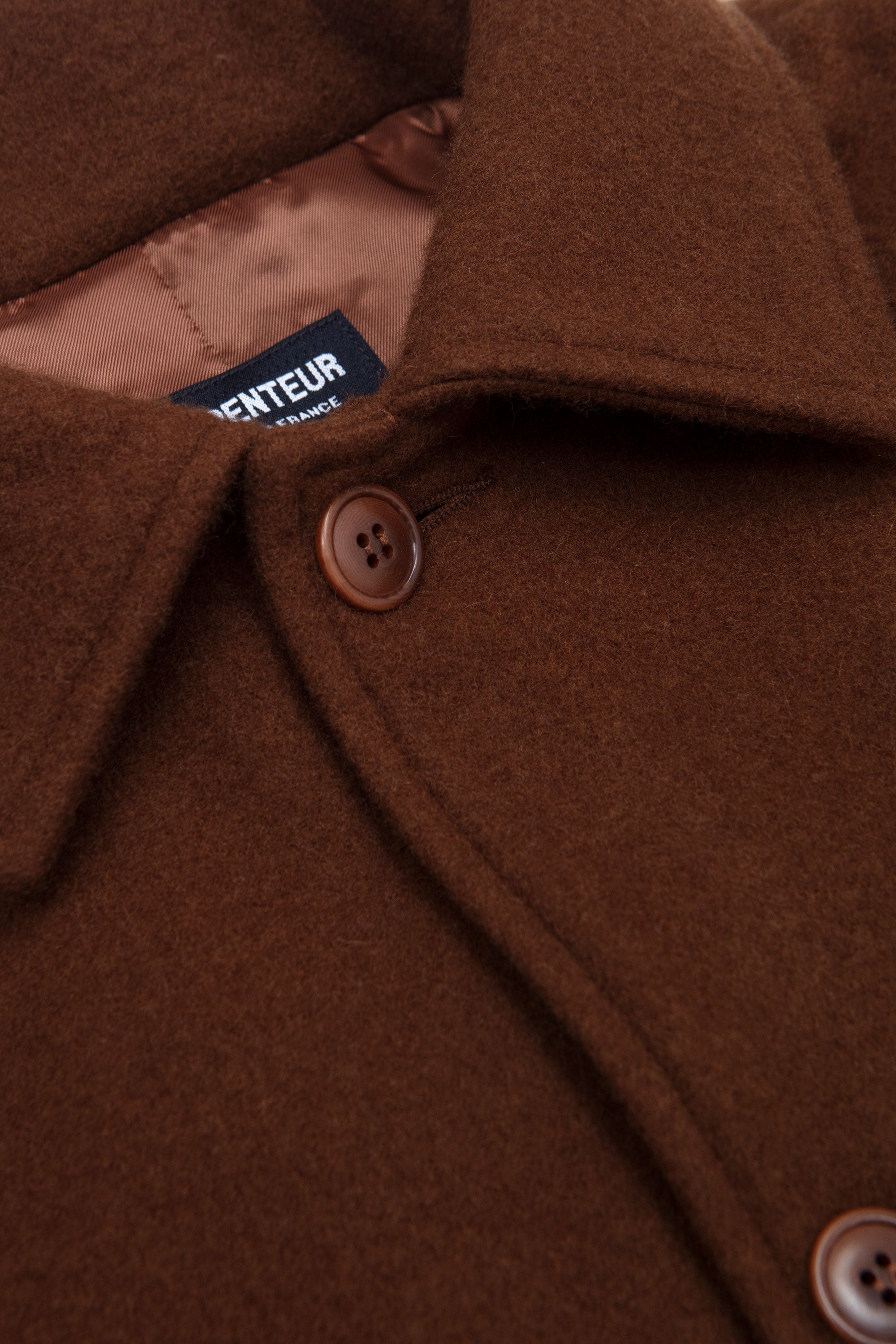 Lux Jacket Shaggy Wool Tobacco_2