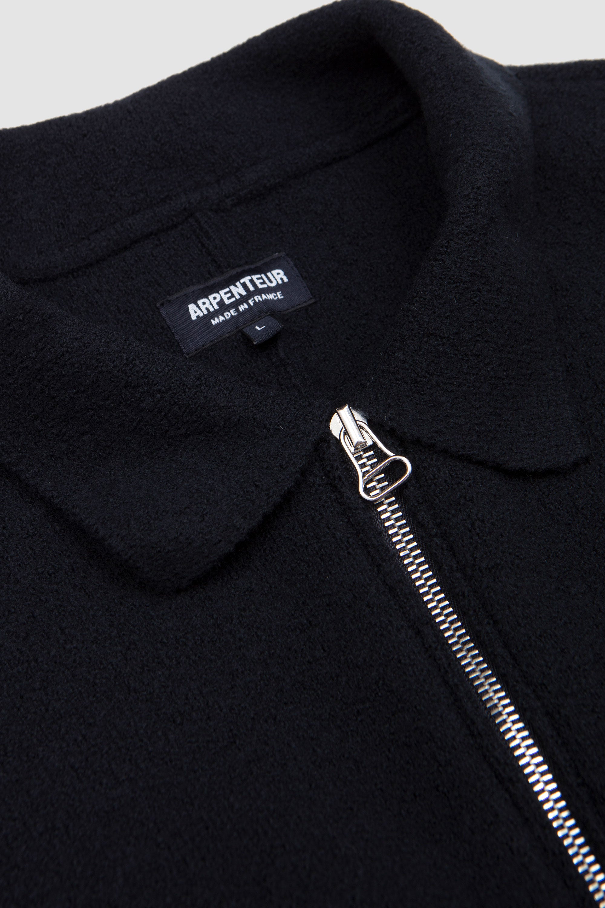Linea Felted Jacket Felted Wool Midnight_2