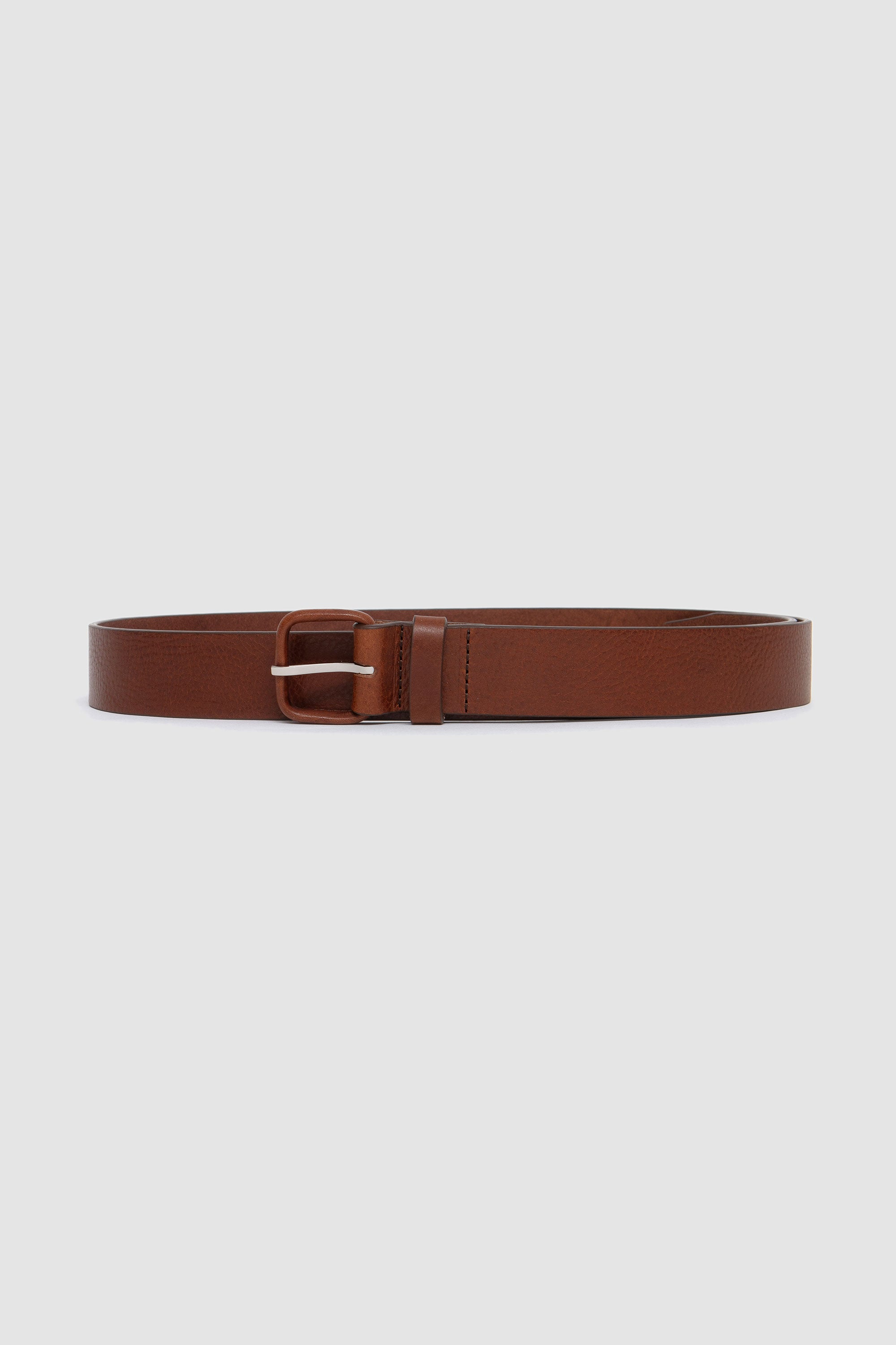 Logic Leather Belt Brown_1