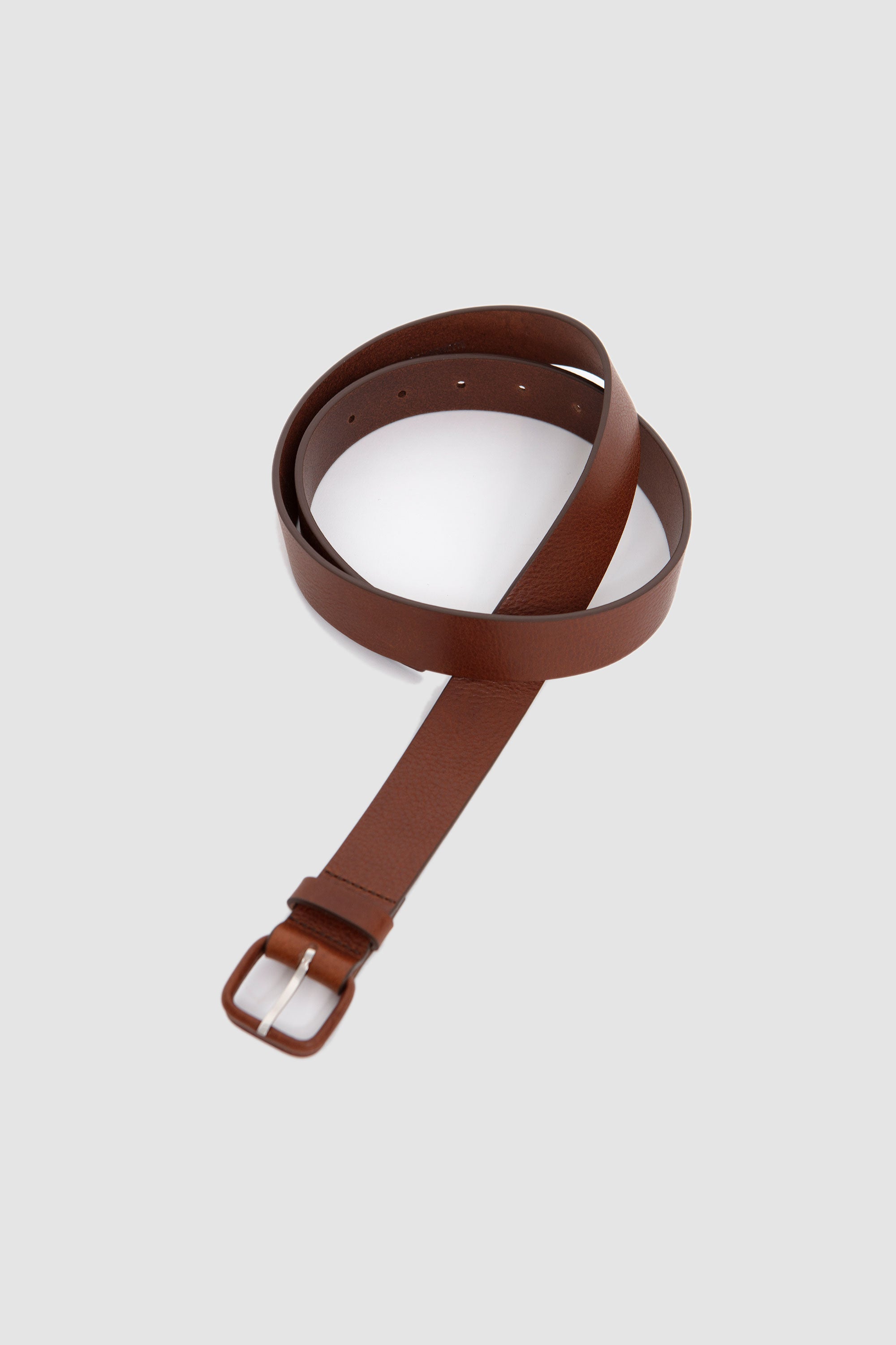 Logic Leather Belt Brown_2