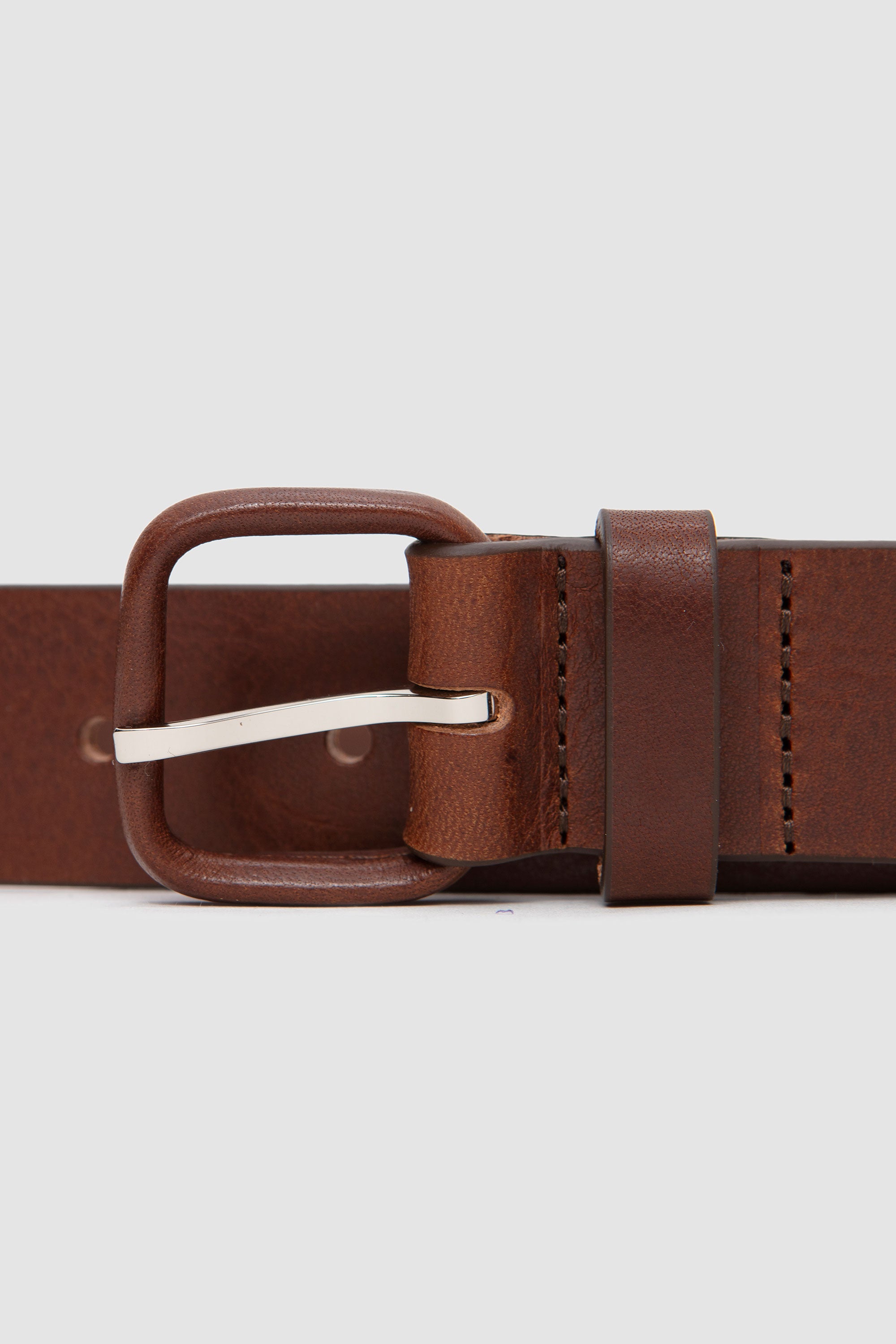 Logic Leather Belt Brown_2