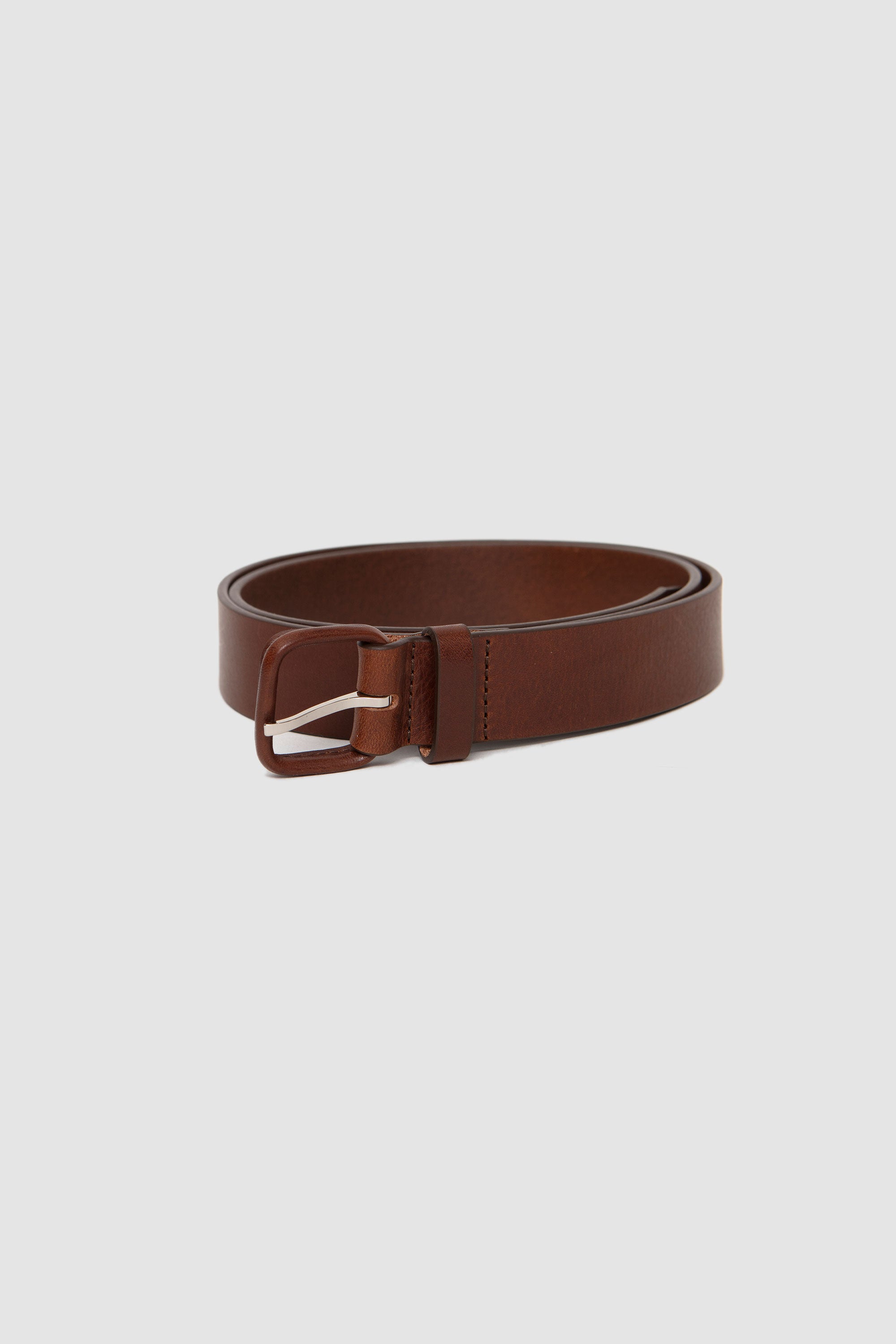 Logic Leather Belt Brown_4