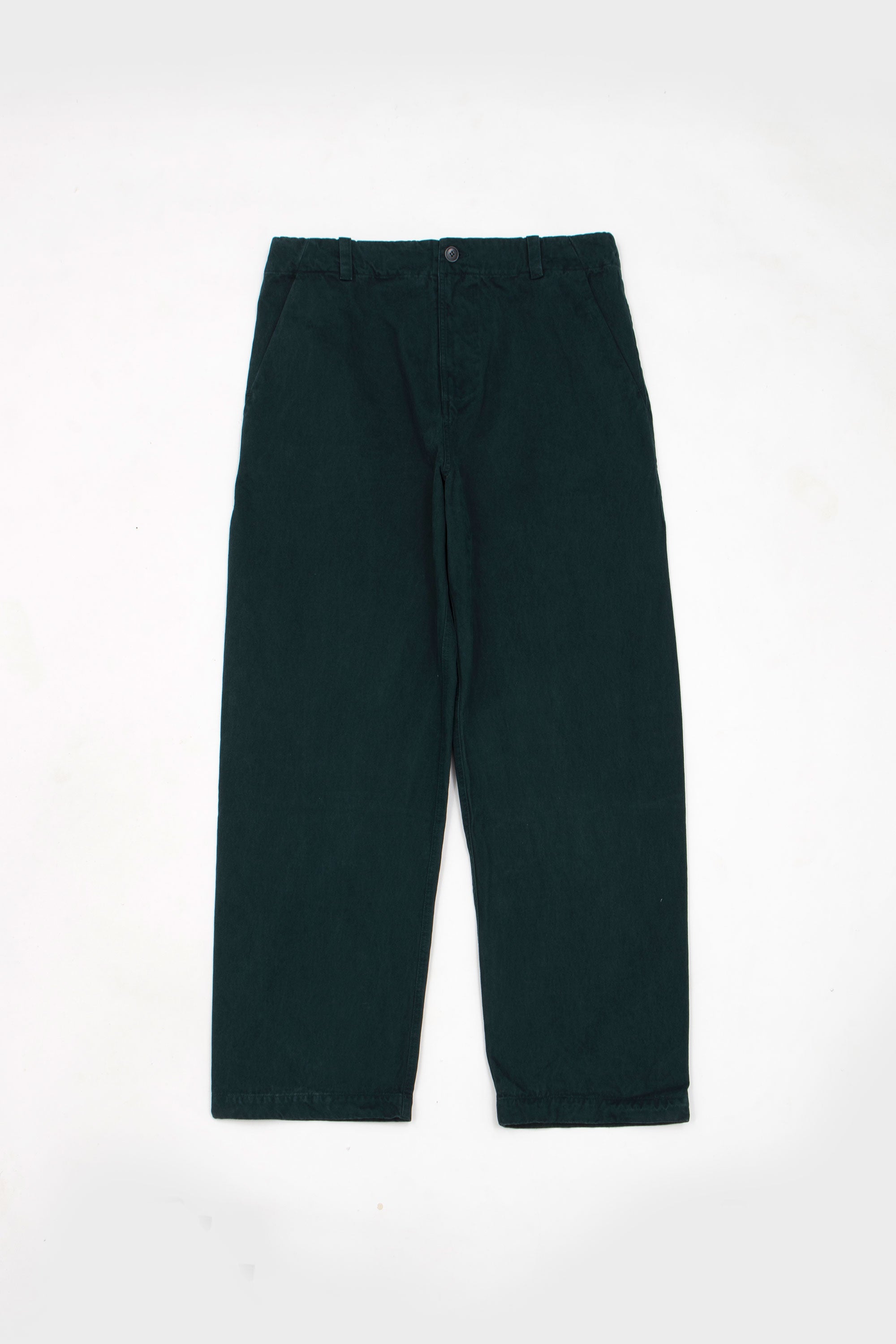 Lux P Trousers Brushed Moleskin Green_1