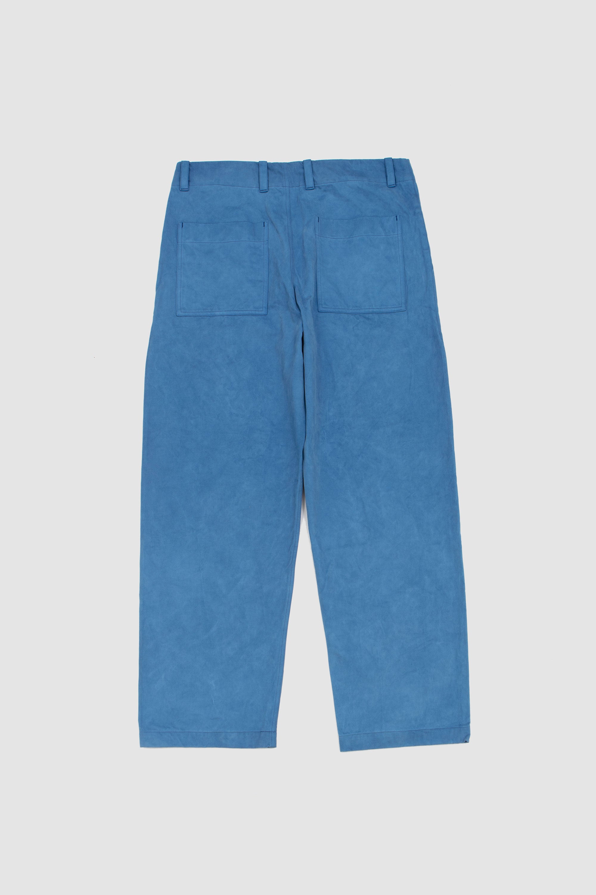 Lux P Trousers Brushed Moleskin Woad_4