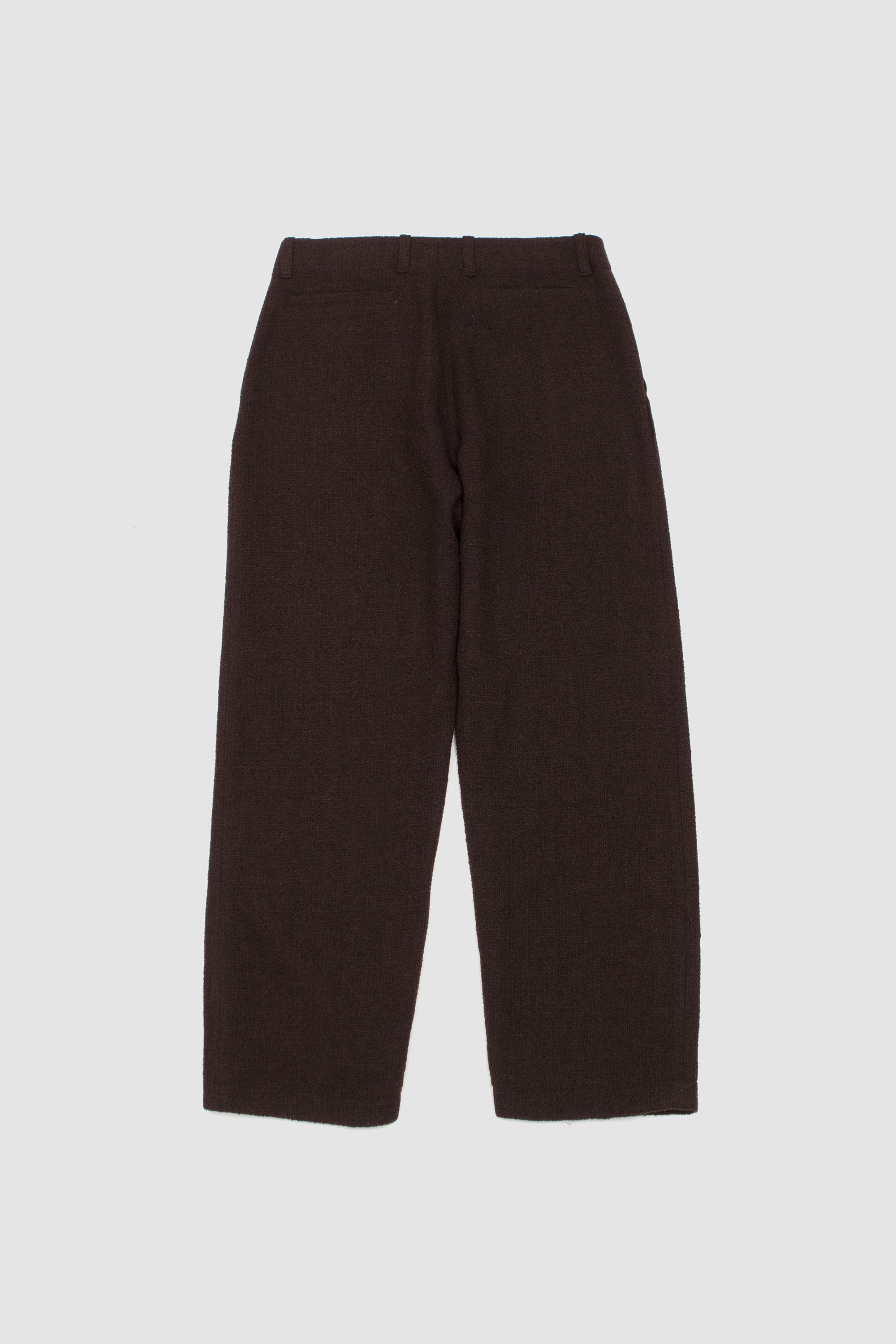 Lux P' Lined Trousers Tweed Fantaisie Brown_4