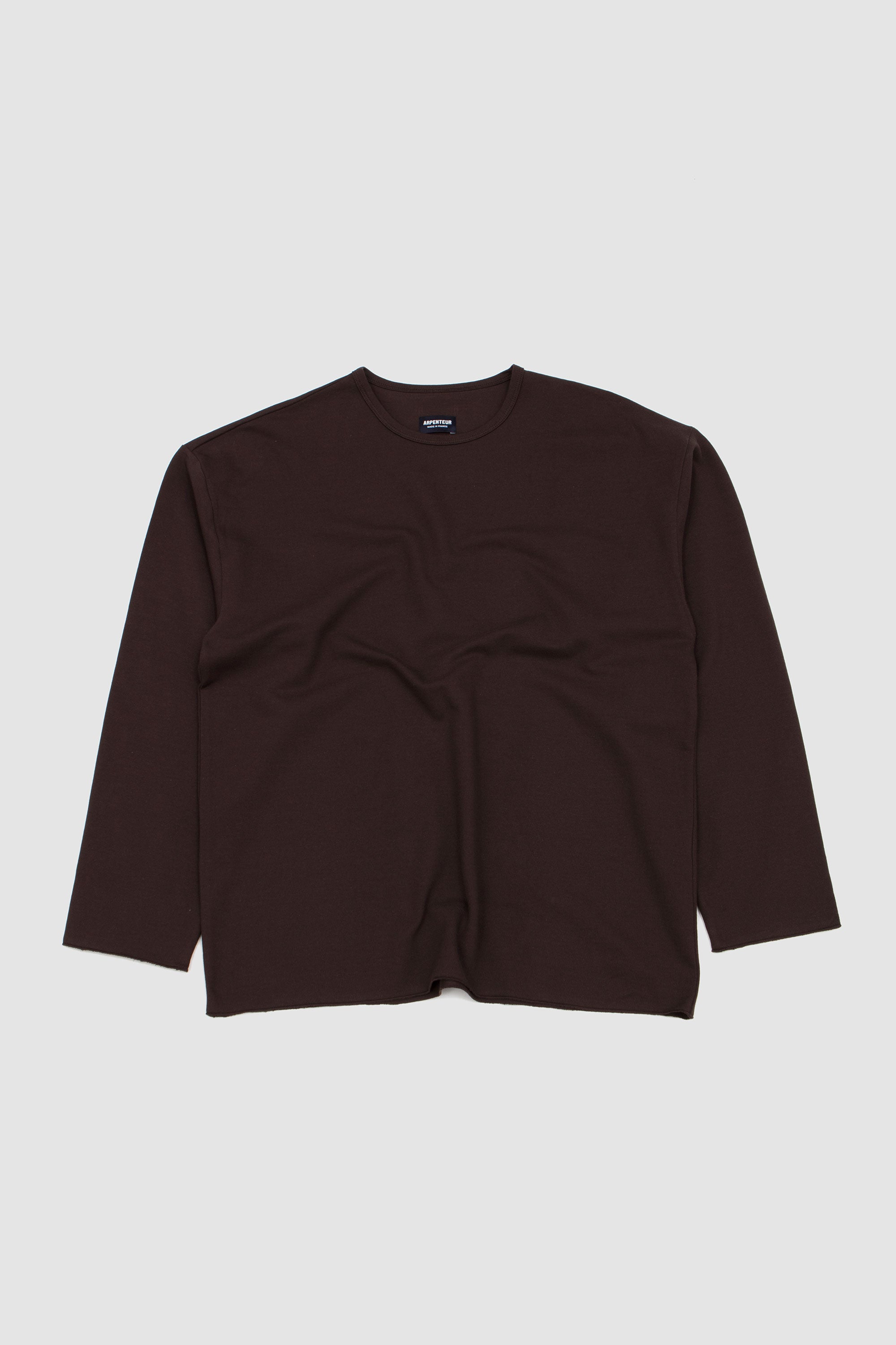 Marine LS T-Shirt Rachel Cotton Mesh Brown_1