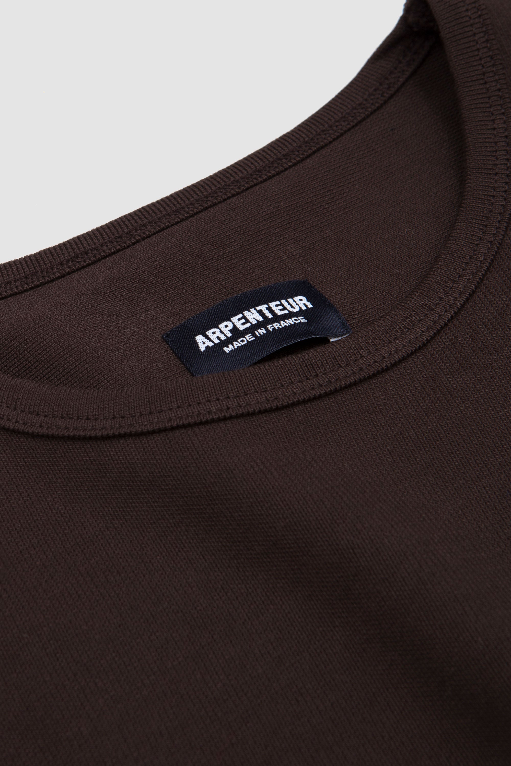 Marine LS T-Shirt Rachel Cotton Mesh Brown_2