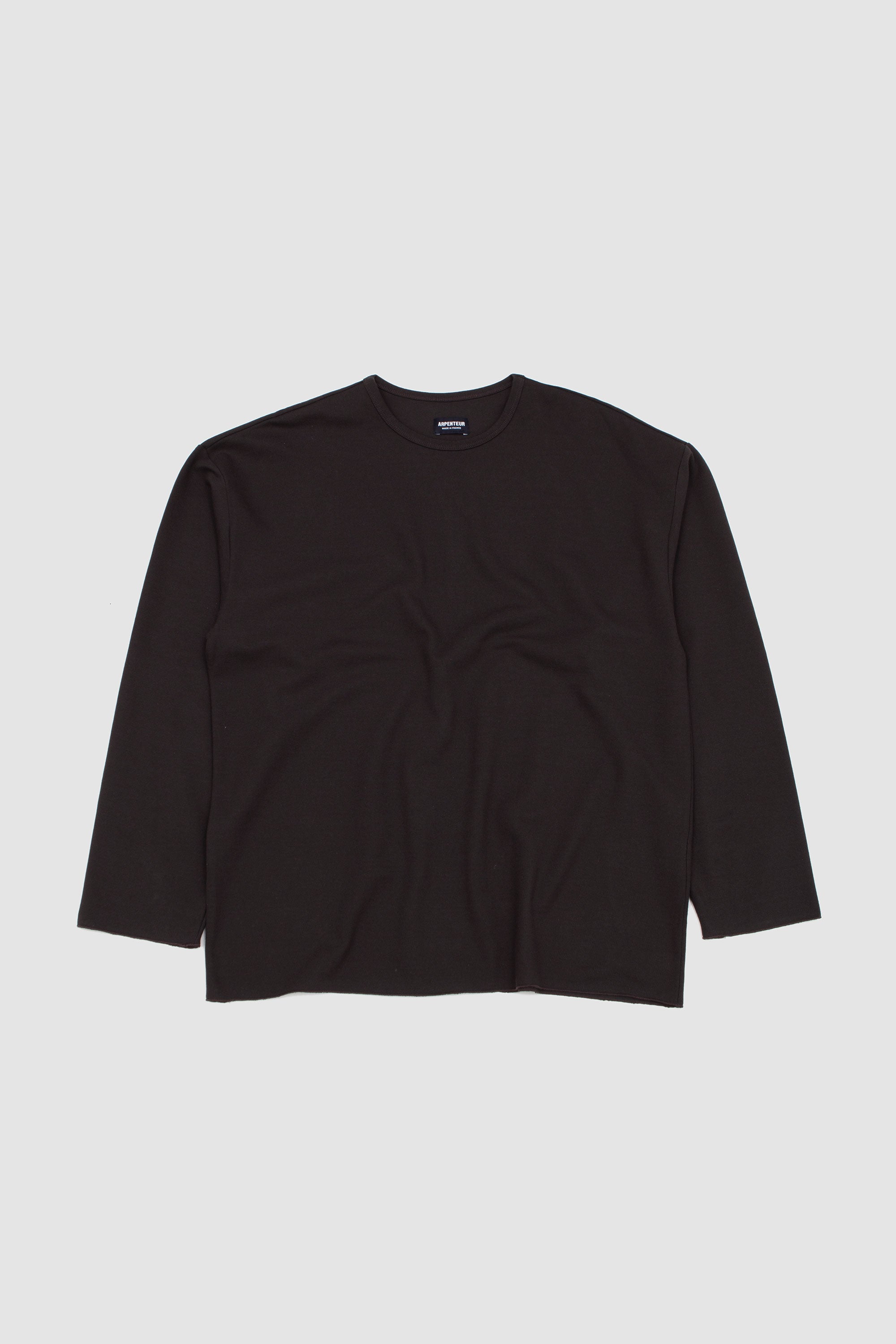 Marine LS T-Shirt Rachel Cotton Mesh Charcoal_1