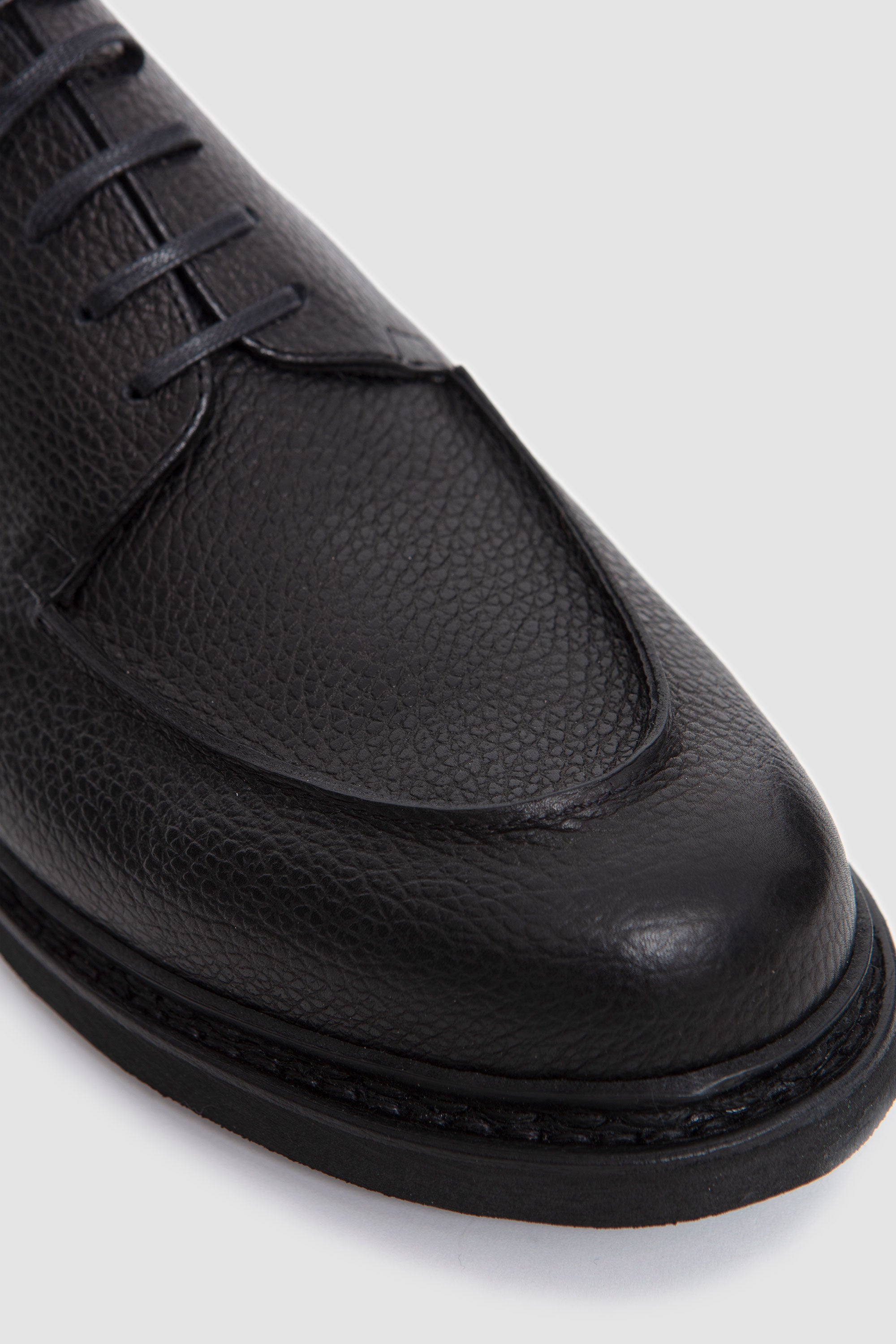 X Paraboot Mirage Leather Shoes Black_5