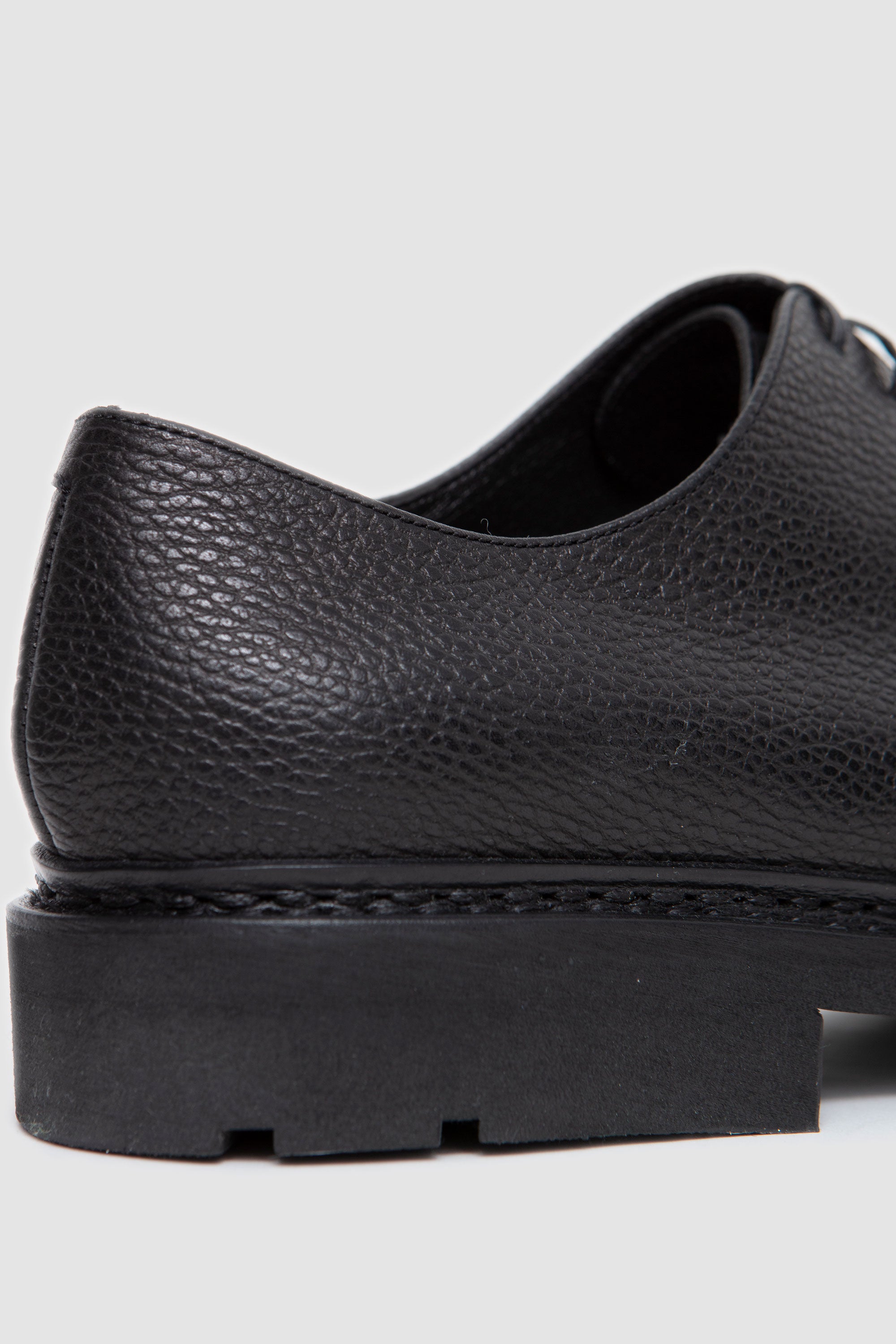 X Paraboot Mirage Leather Shoes Black_6