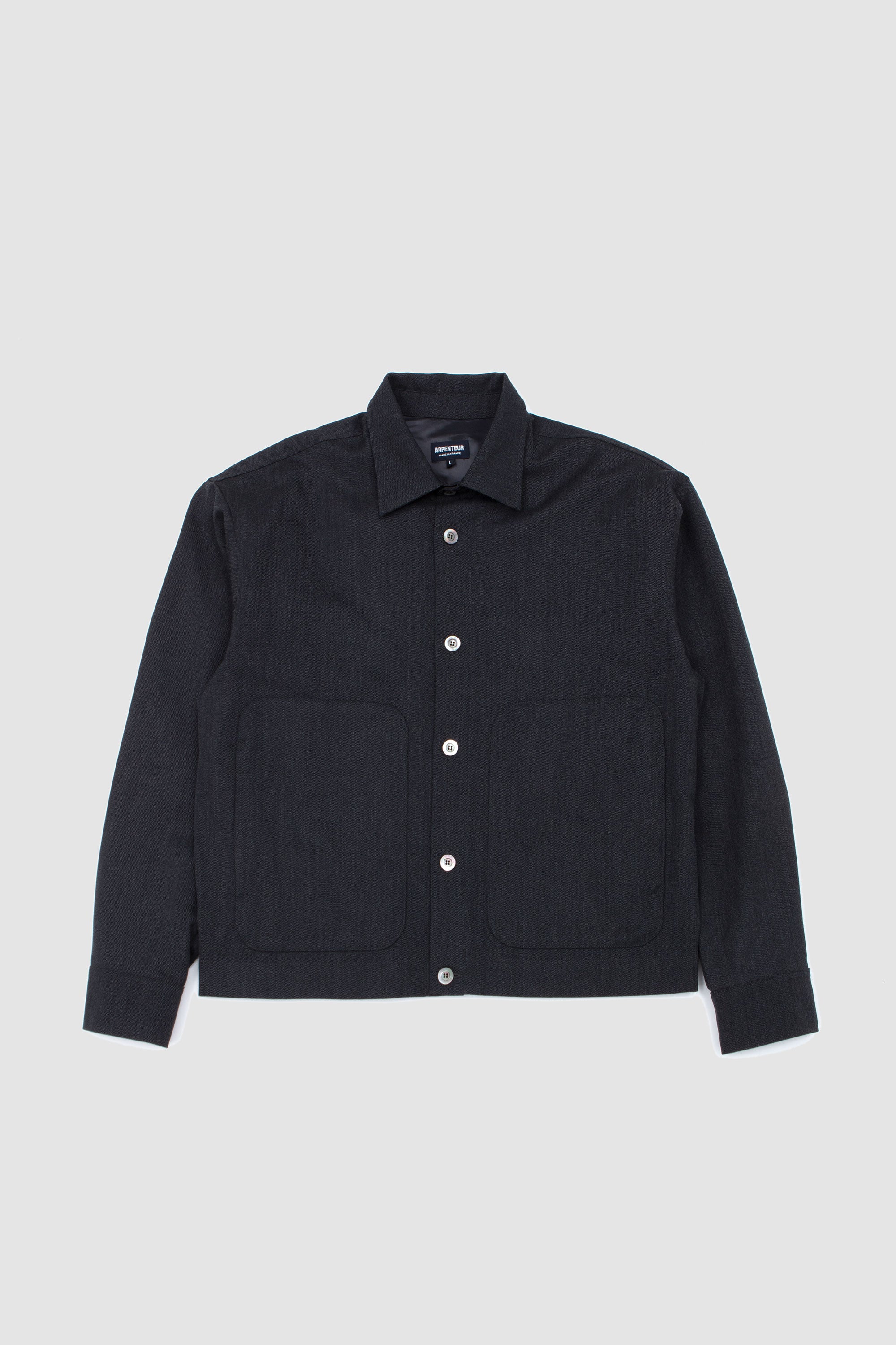 Sigma Unlined Overshirt Charcoal_1