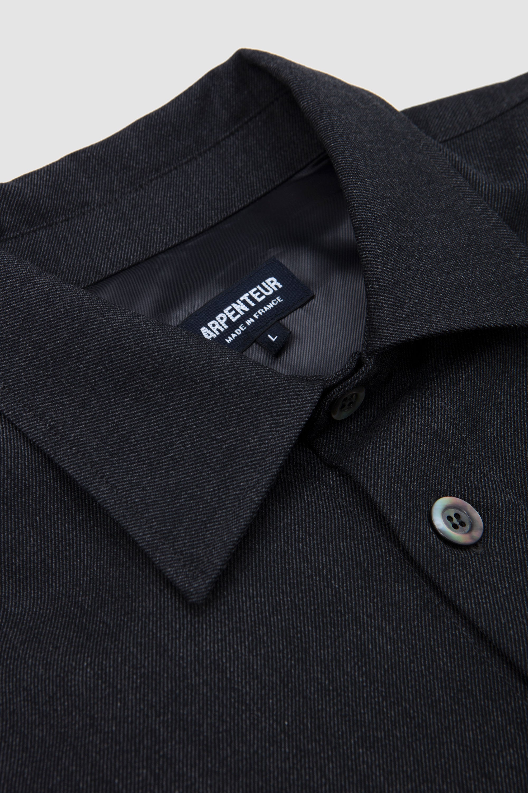 Sigma Unlined Overshirt Charcoal