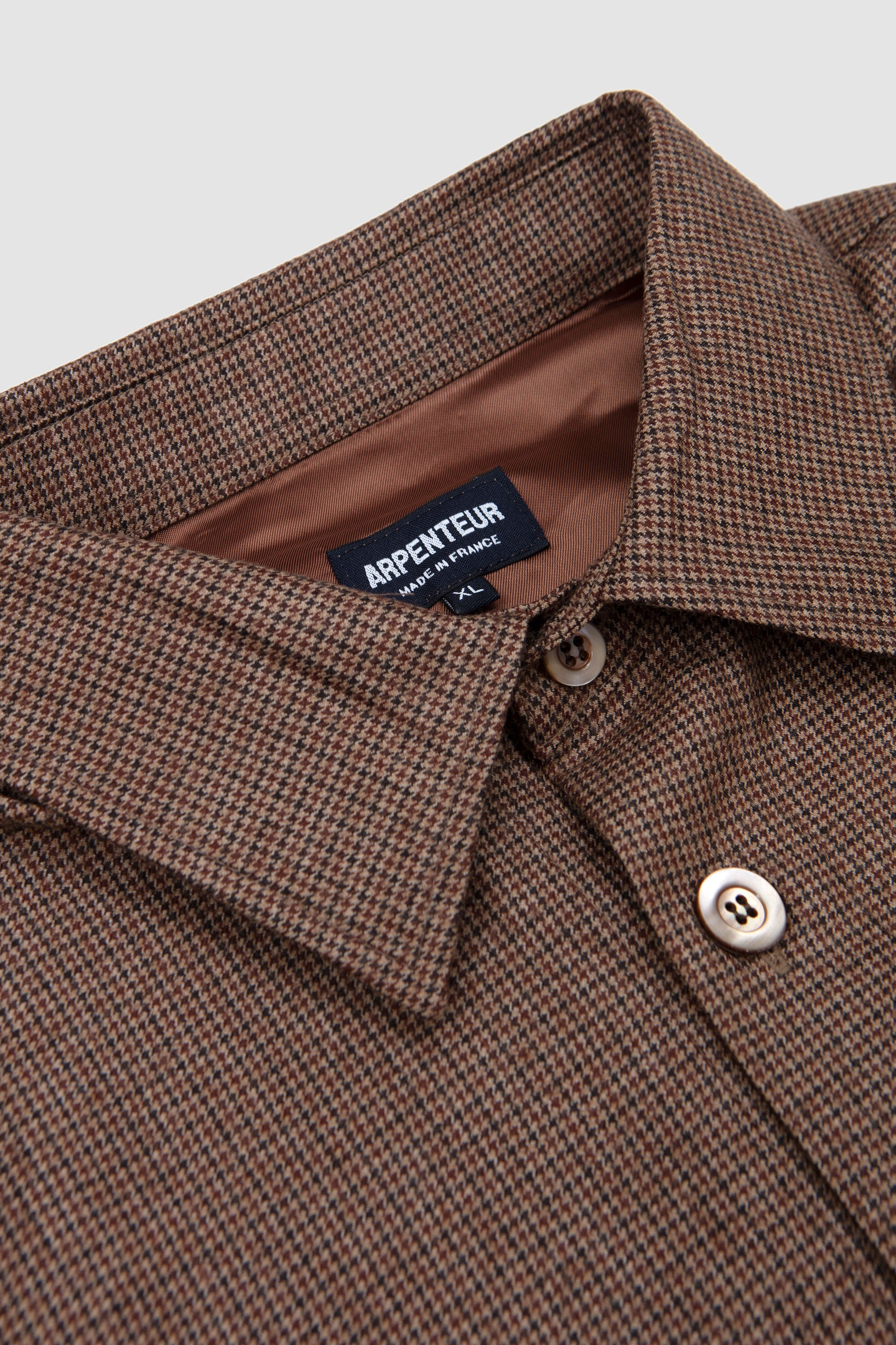 Sigma Unlined Overshirt Houndstooth