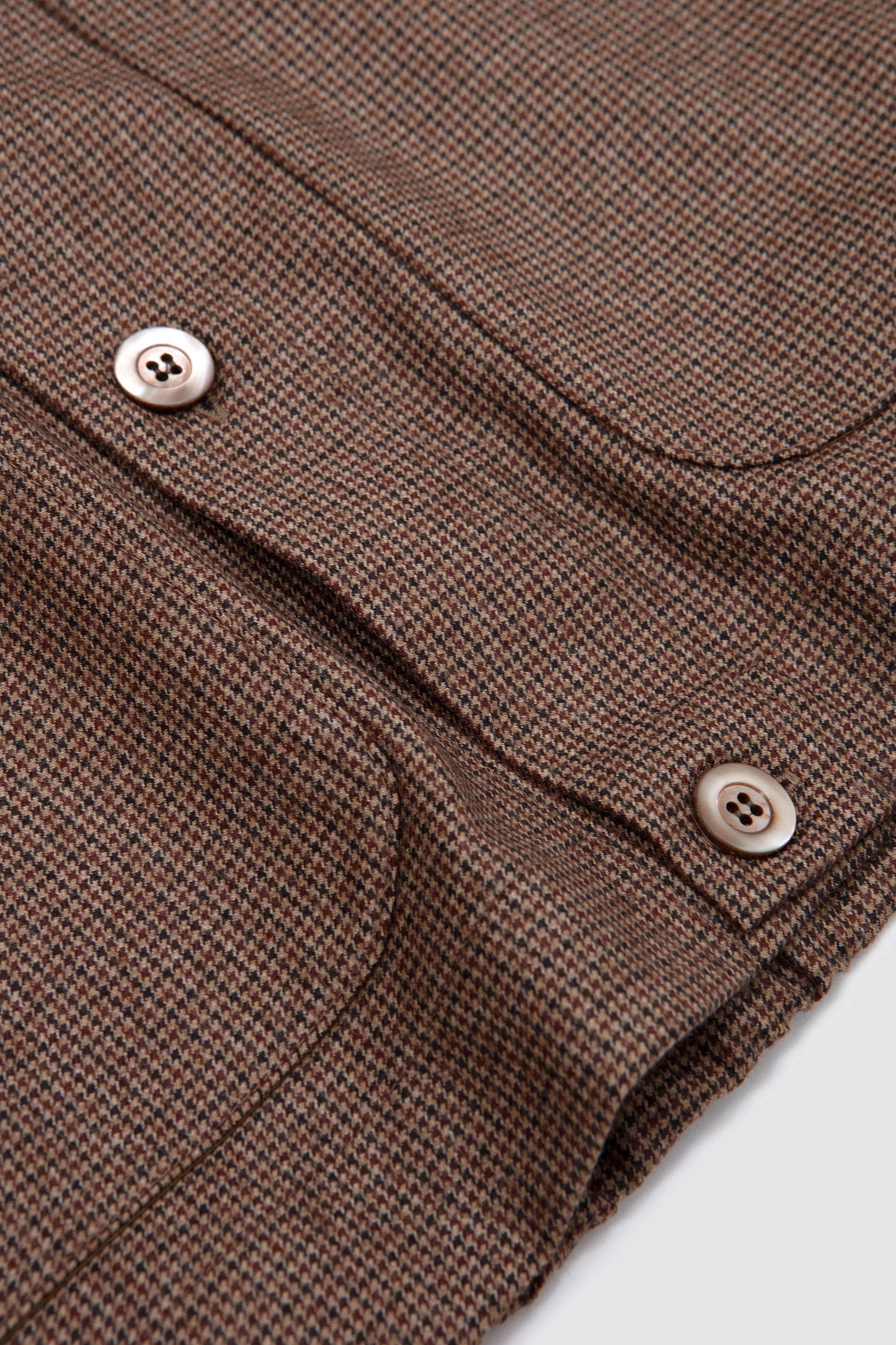 Sigma Unlined Overshirt Houndstooth