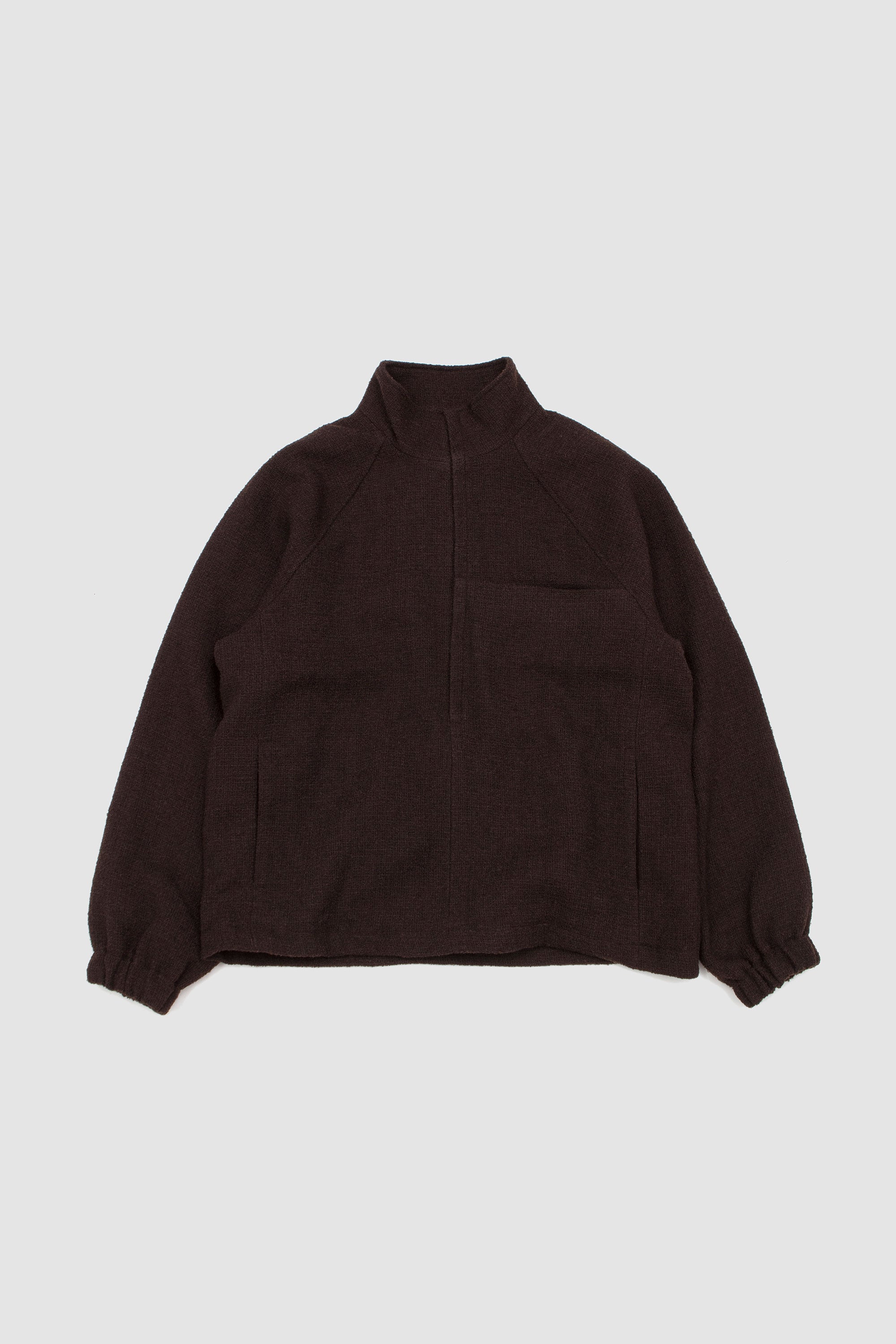 Track S Lined Track Jacket Tweed Fantaisie Brown