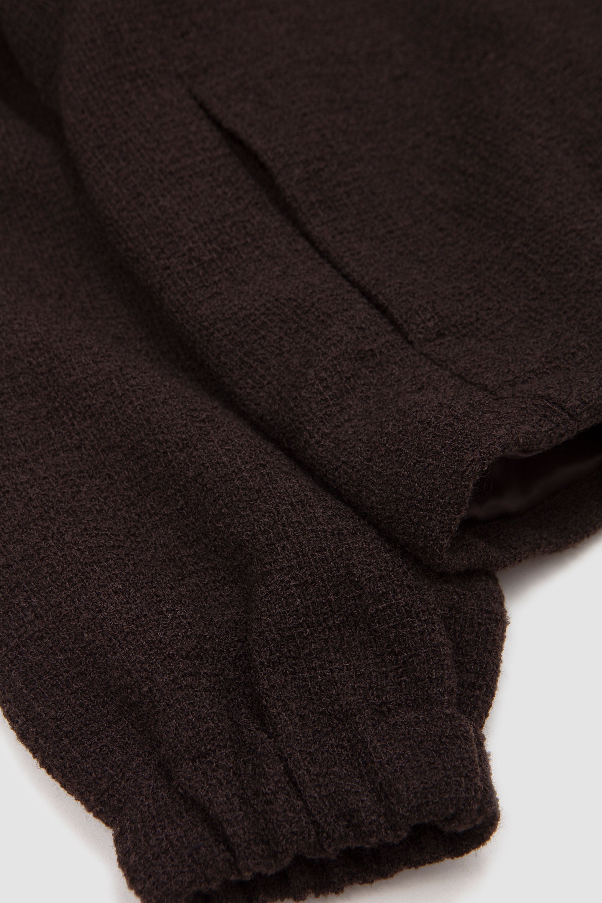 Track S Lined Track Jacket Tweed Fantaisie Brown_3