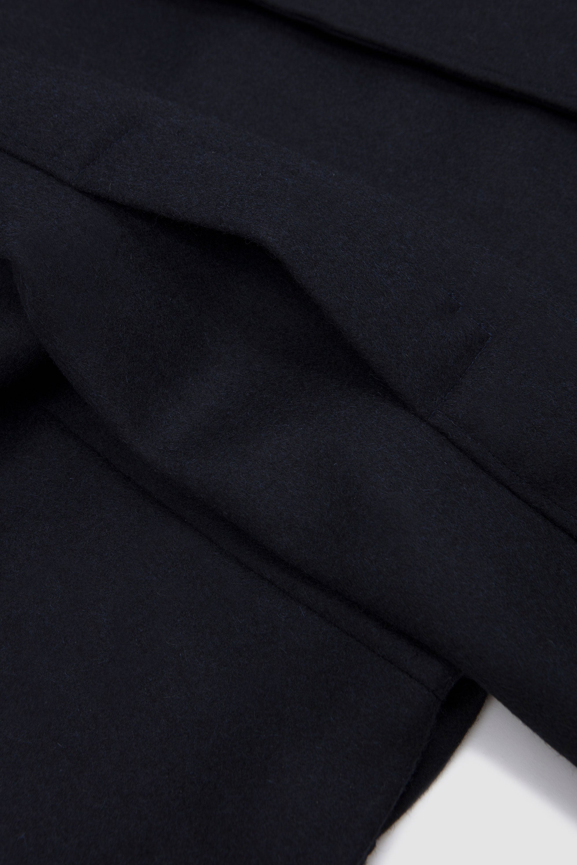 Utile Lined Wool Coat Midnight