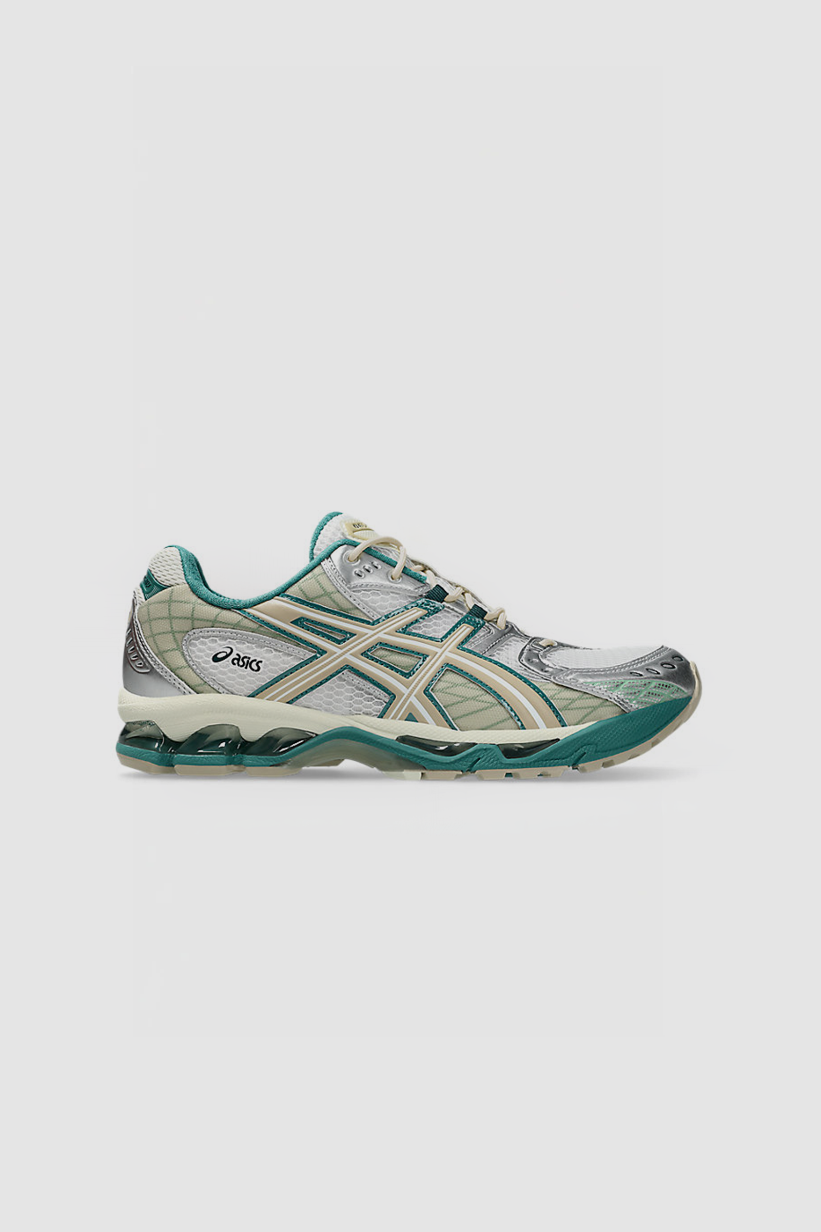 asics GEL-NIMBUS 10.1 WHITE/RAINY LAKE 国内発送 ASICS GEL-NIMBUS 10.1 'White/Rainy Lake' – Unheardof Brand