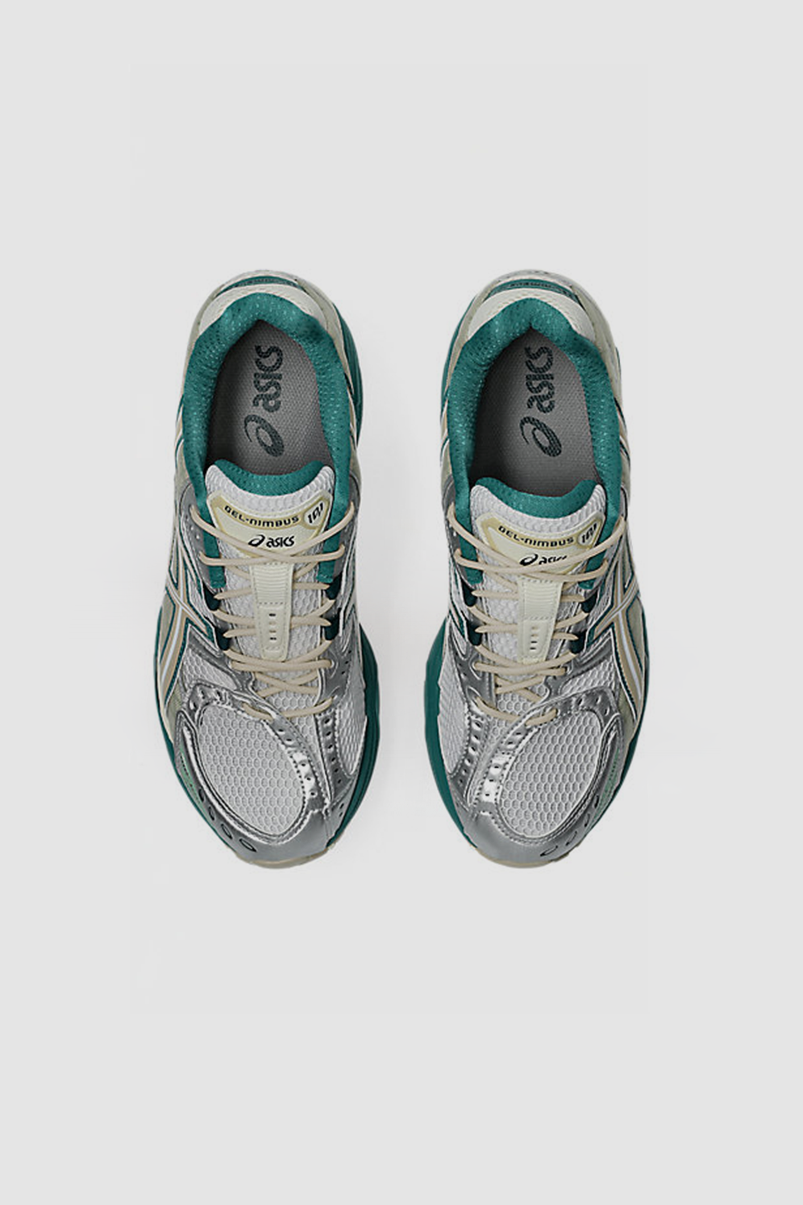 asics GEL-NIMBUS 10.1 WHITE/RAINY LAKE 国内発送 ASICS GEL-NIMBUS 10.1 'White/Rainy Lake' – Unheardof Brand