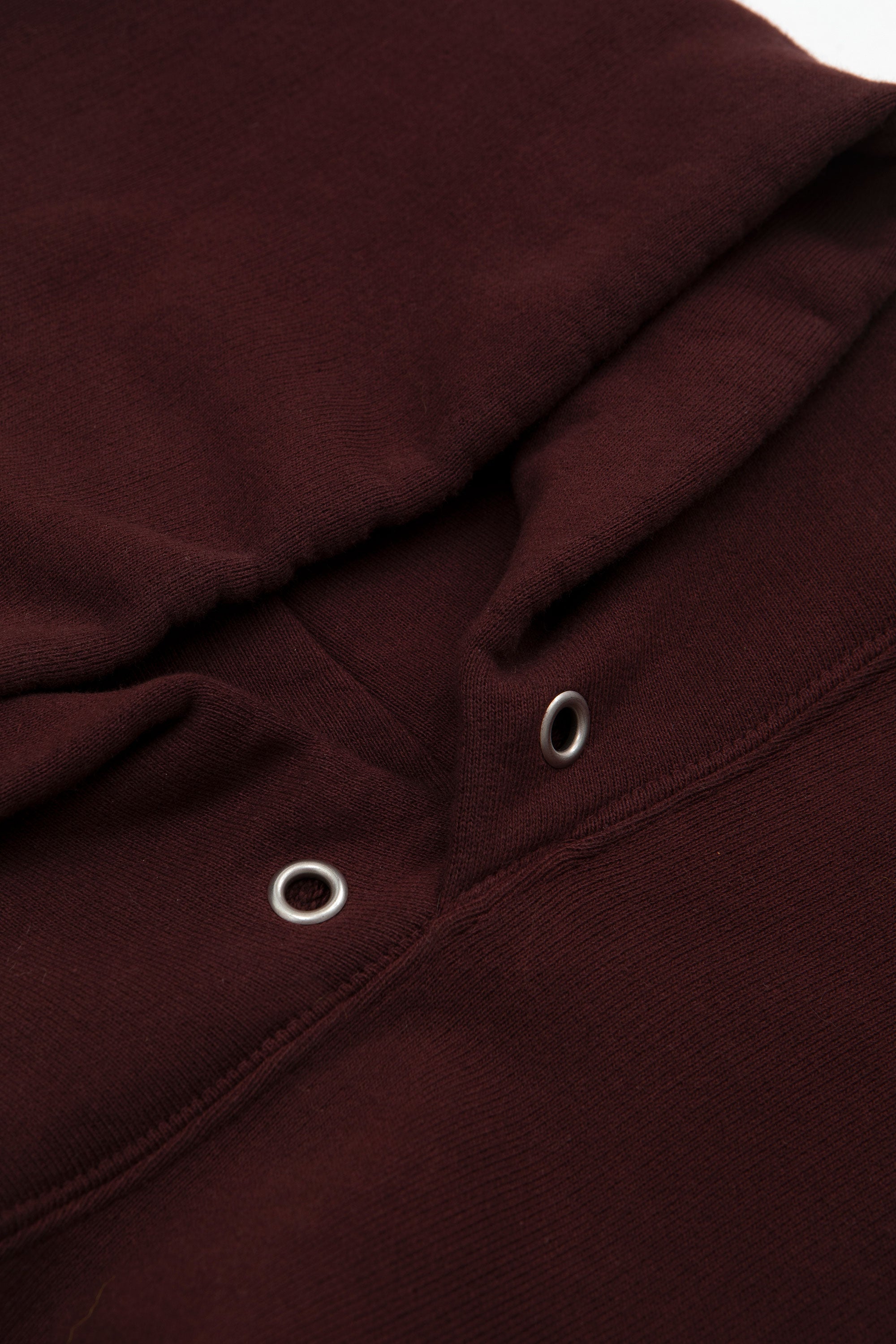 Hoodie Natural Dyed Urake Burgundy_2