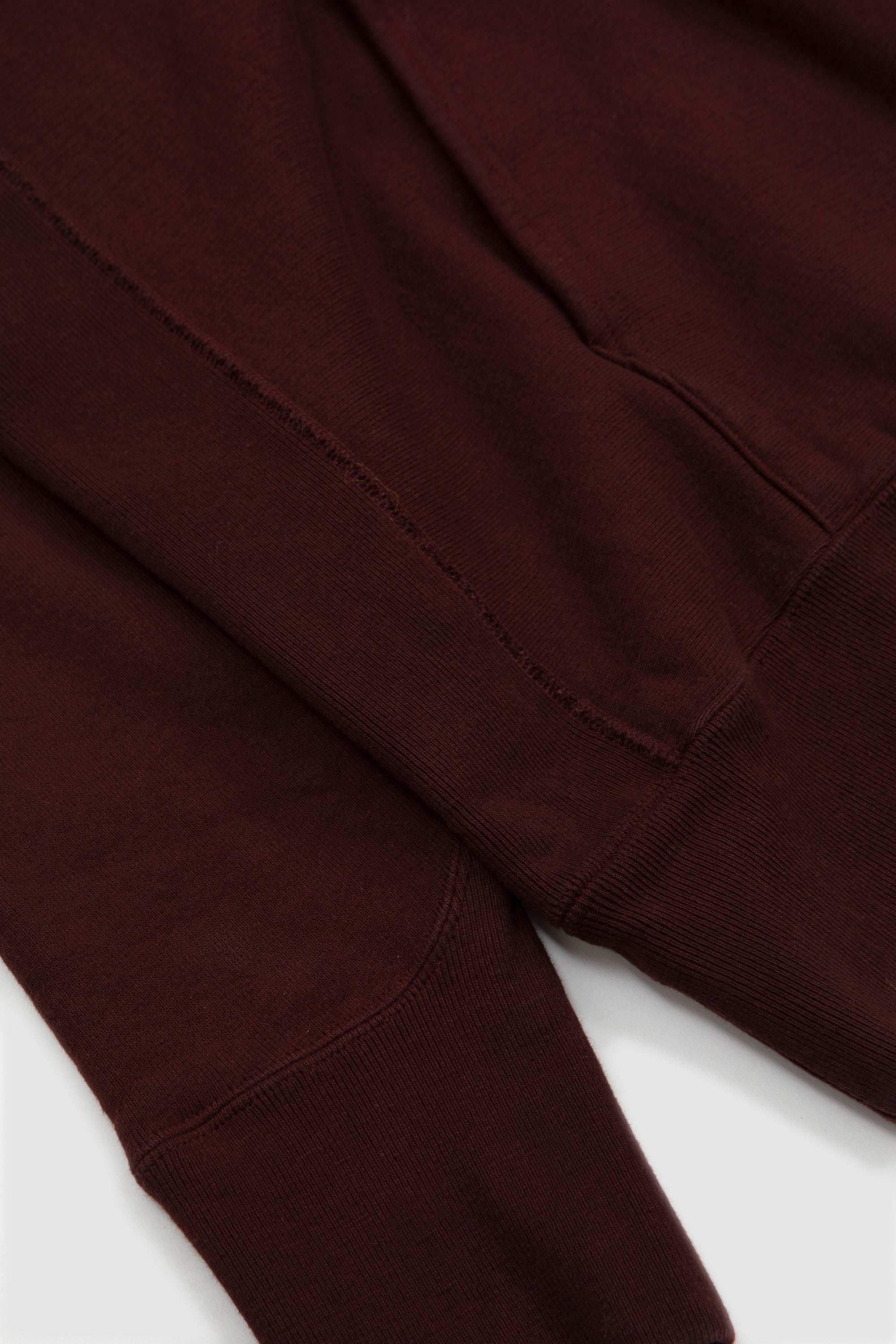 Hoodie Natural Dyed Urake Burgundy_3