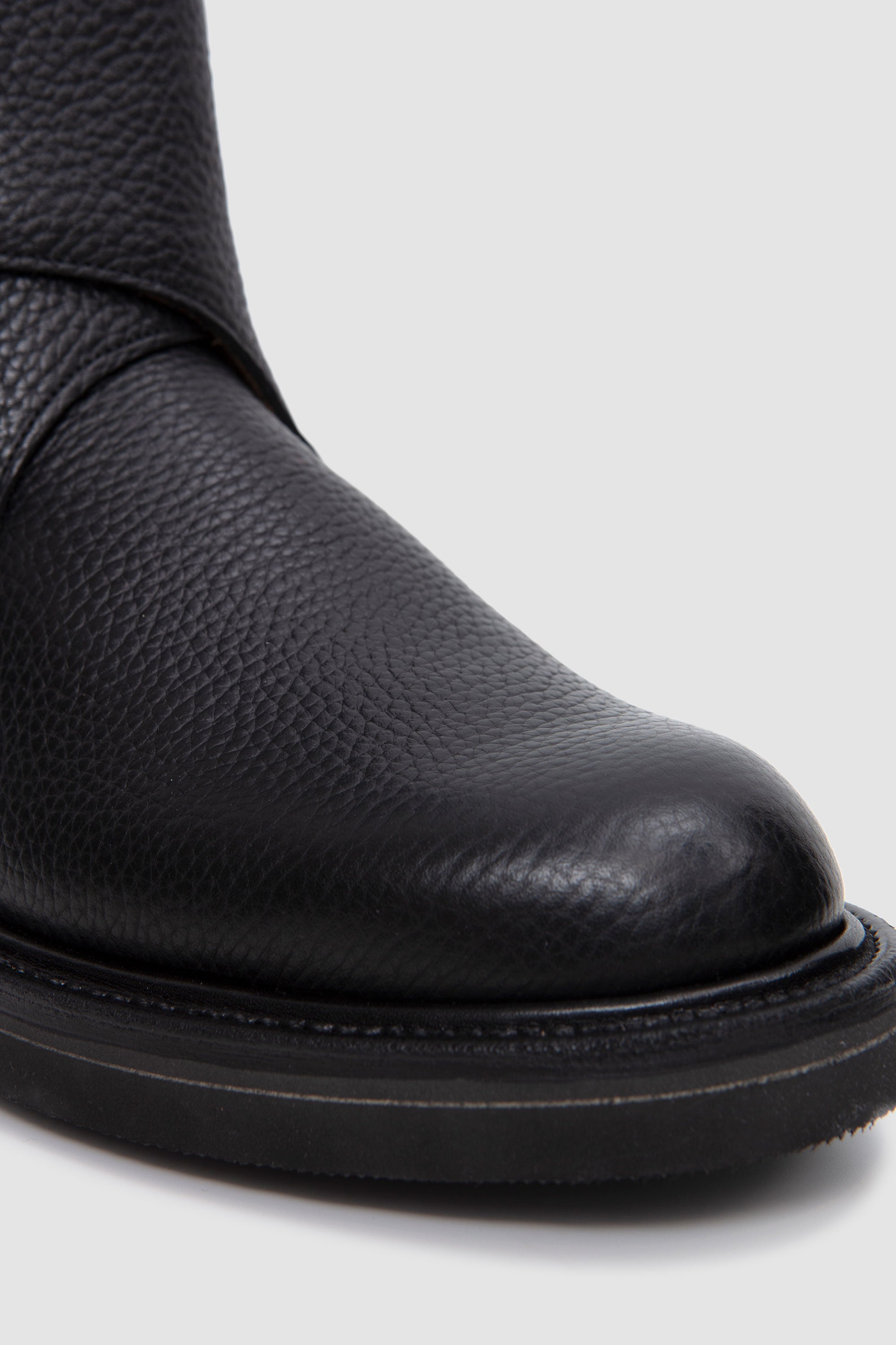Leather Work Boots Black_5