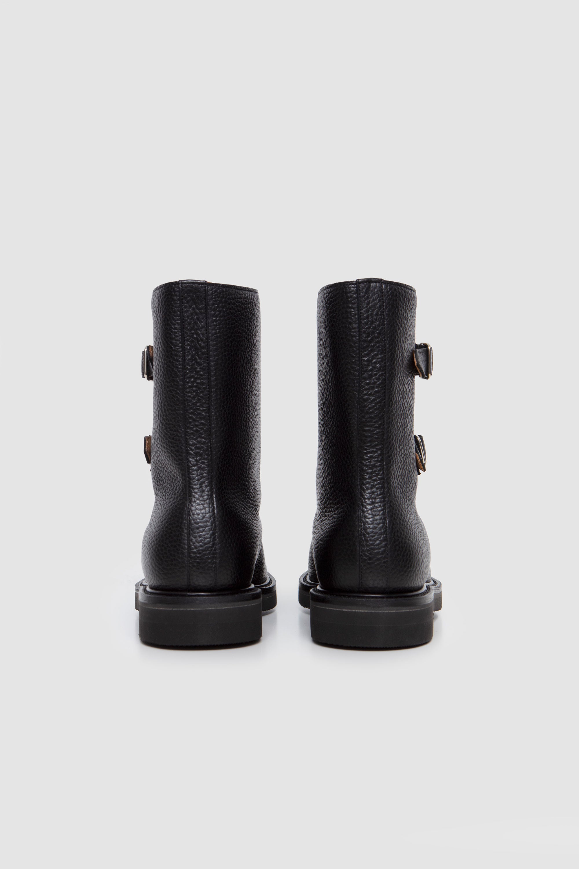 Leather Work Boots Black_7