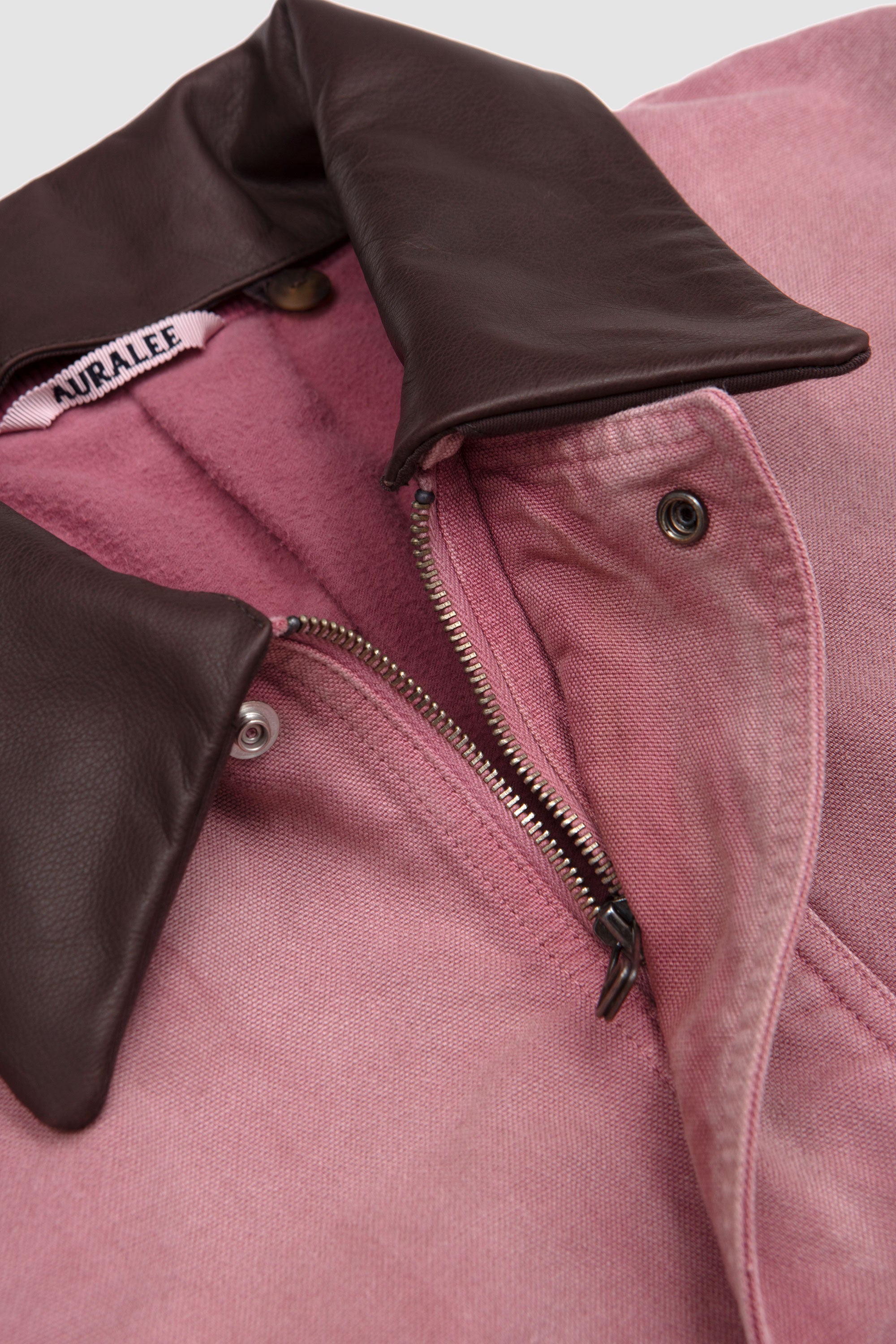 Product Dyed Cotton Duck Blouson Faded Burgundy_2