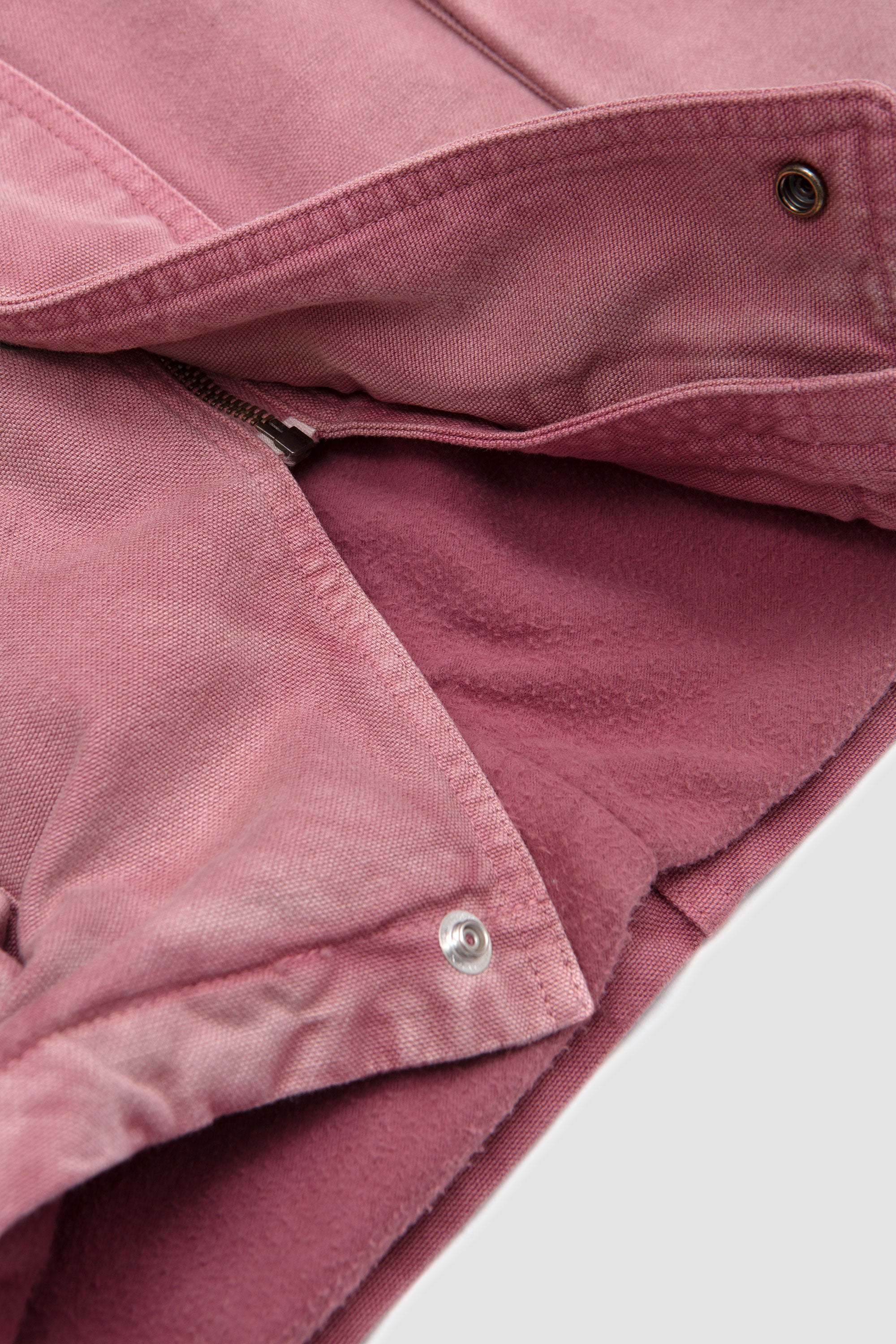 Product Dyed Cotton Duck Blouson Faded Burgundy_3