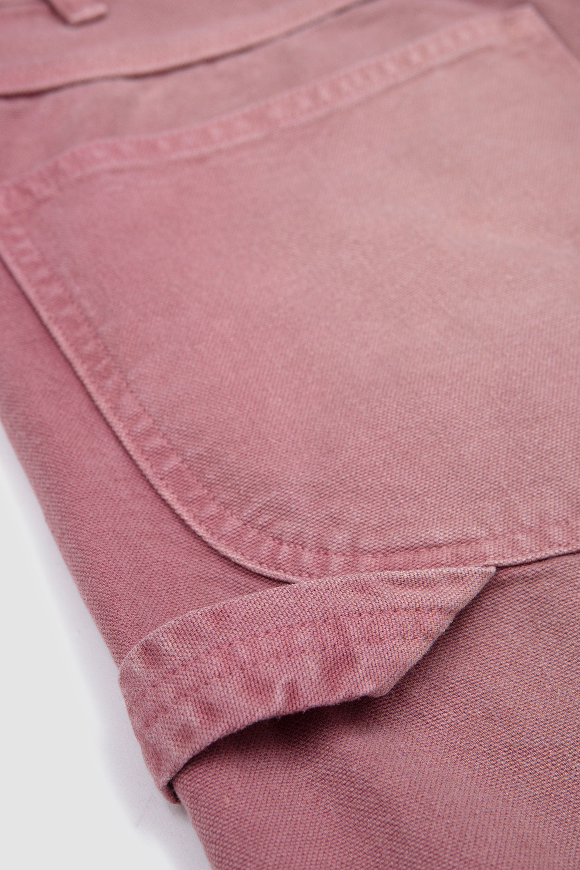 Product Dyed Organic Cotton Duck Painter Pants Faded Burgundy_4