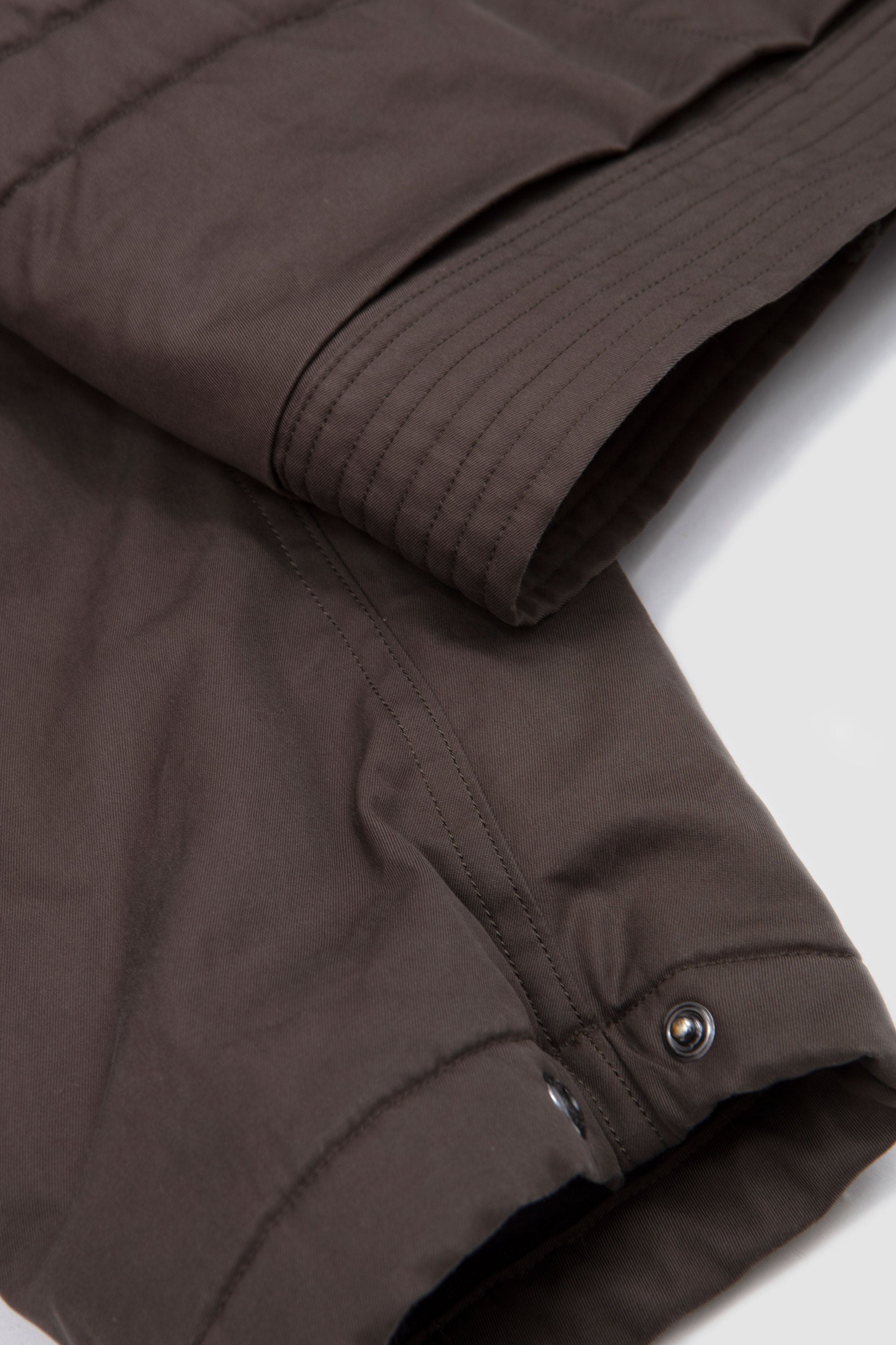 Whased Finx Cotton Gabardine Flight Blouson Deep Olive_3