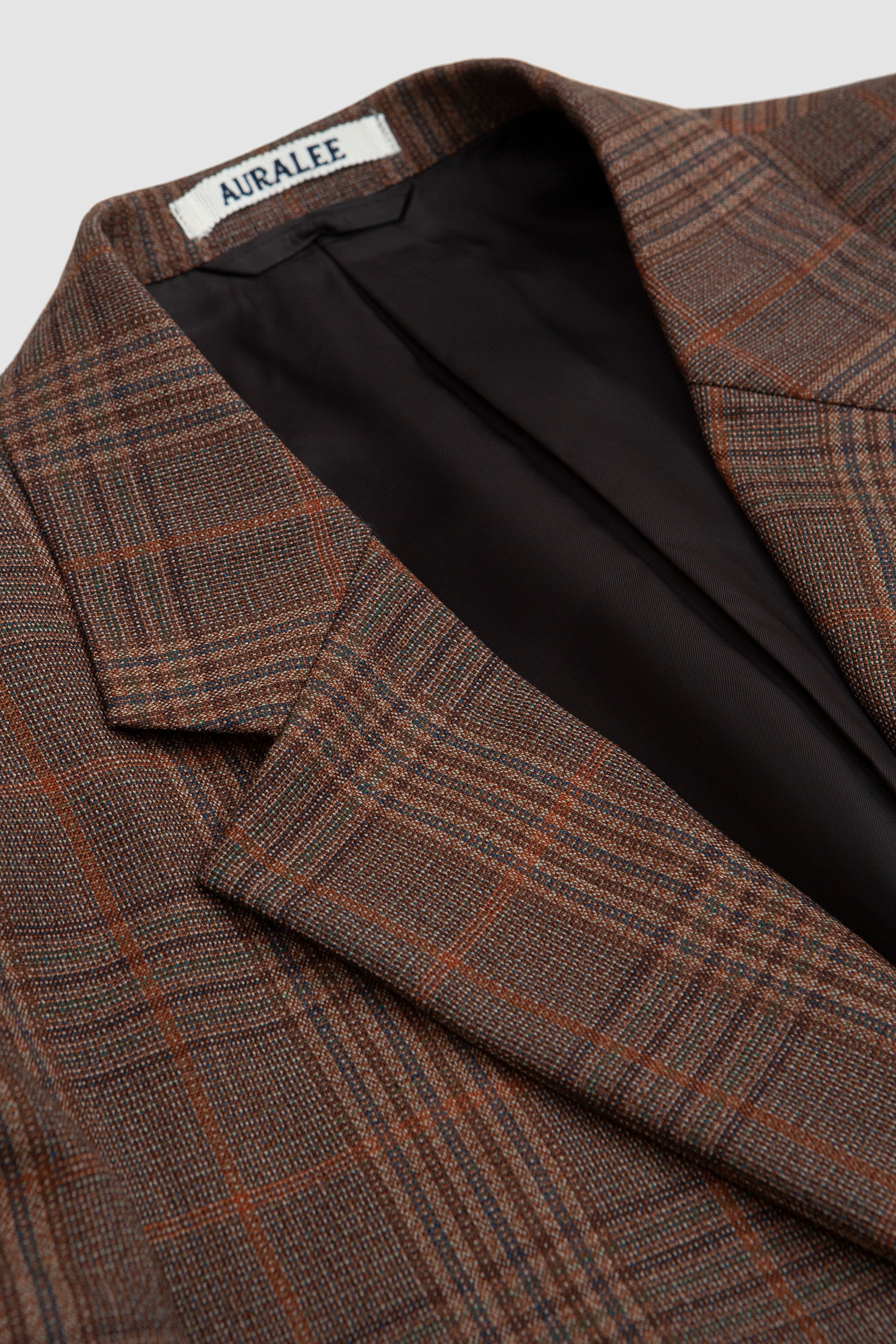 SPORTIVO [Bluefaced wool check jacket brown]