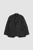 SPORTIVO STORE_Bluefaced Wool Dobby Over Jacket Charcoal