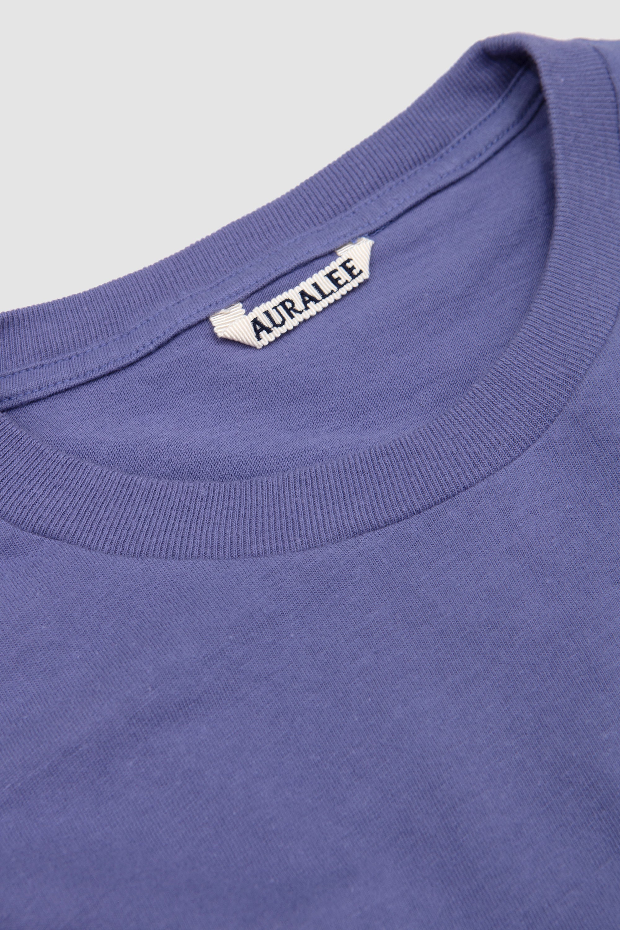Brushed Organic Cotton Jersey Tee Light Purple