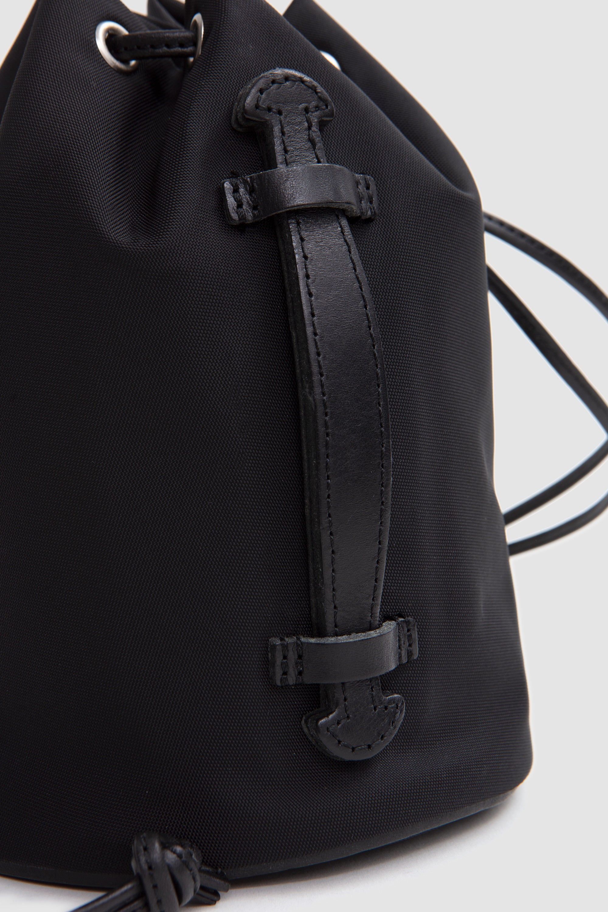Cordura Nylon Small Shoulder Bag Made By Aeta Black_4