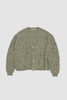 SPORTIVO STORE_Cotton Cashmere Cord Knit Cardigan Lime/ Navy