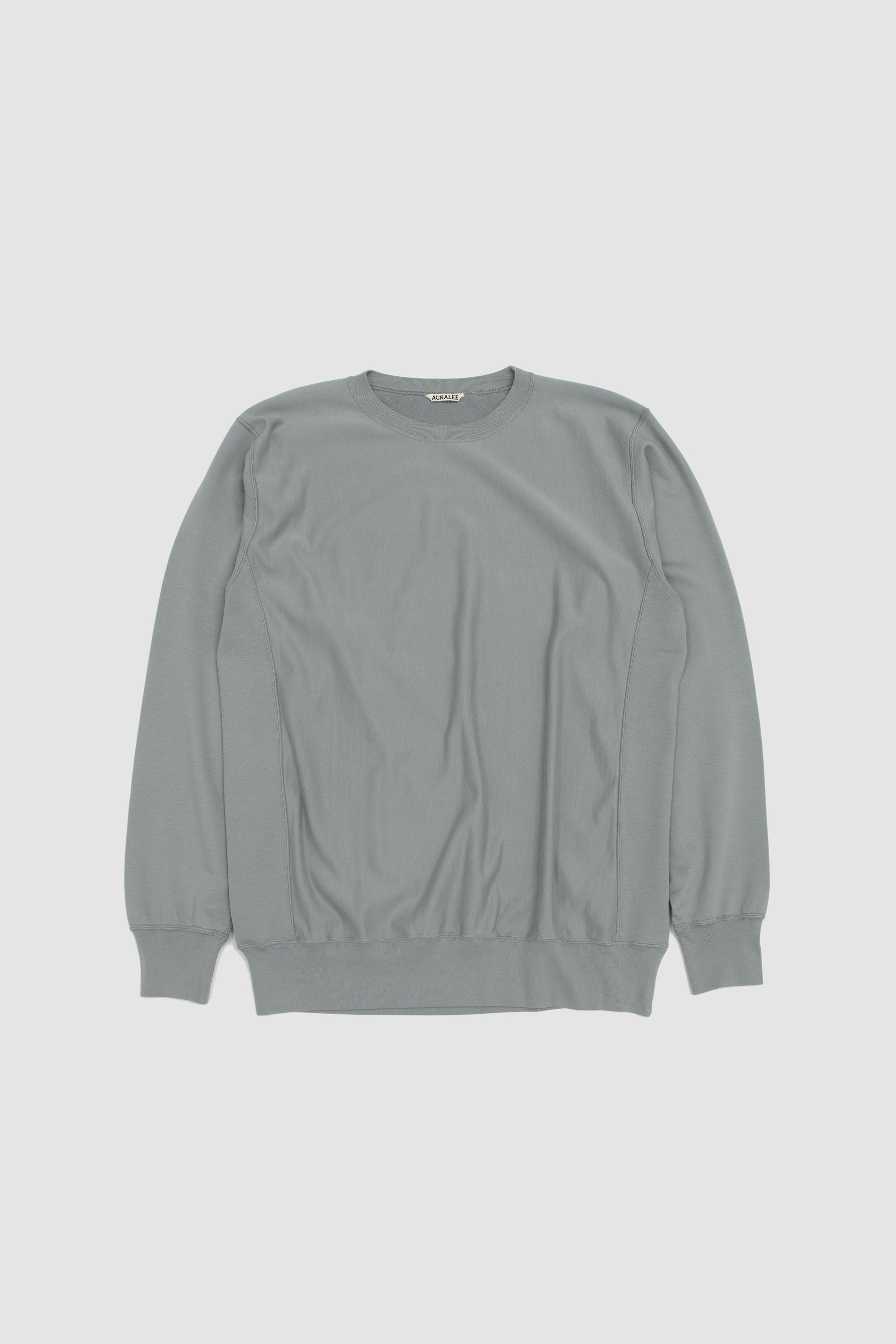 Elastic High Gauge Sweat-Pull Over Ash Grey