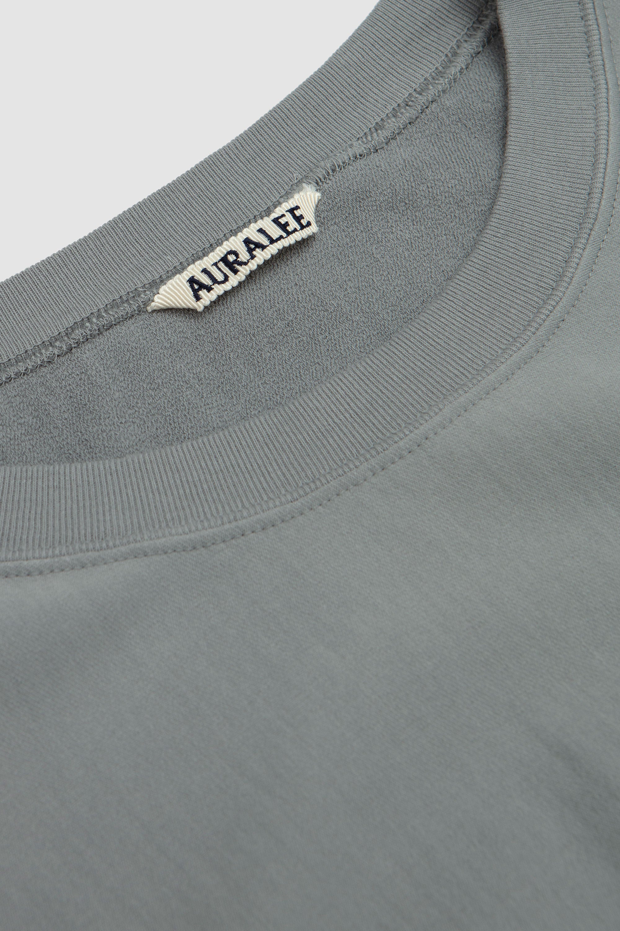 Elastic High Gauge Sweat-Pull Over Ash Grey_2