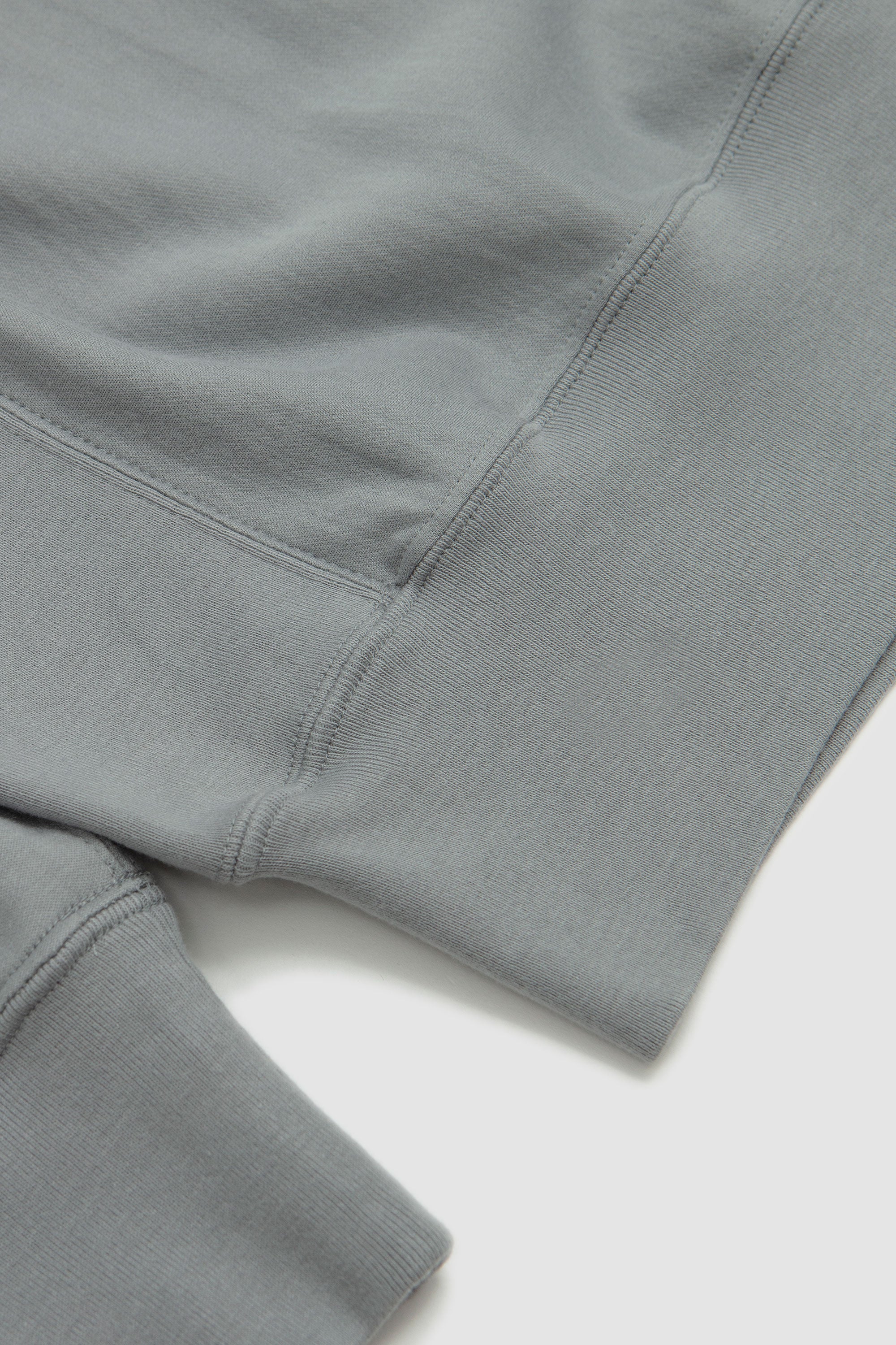 YOKE スウェット comoli auralee A.PRESSE SPORTIVO [Elastic high gauge sweat-pull over ash grey]