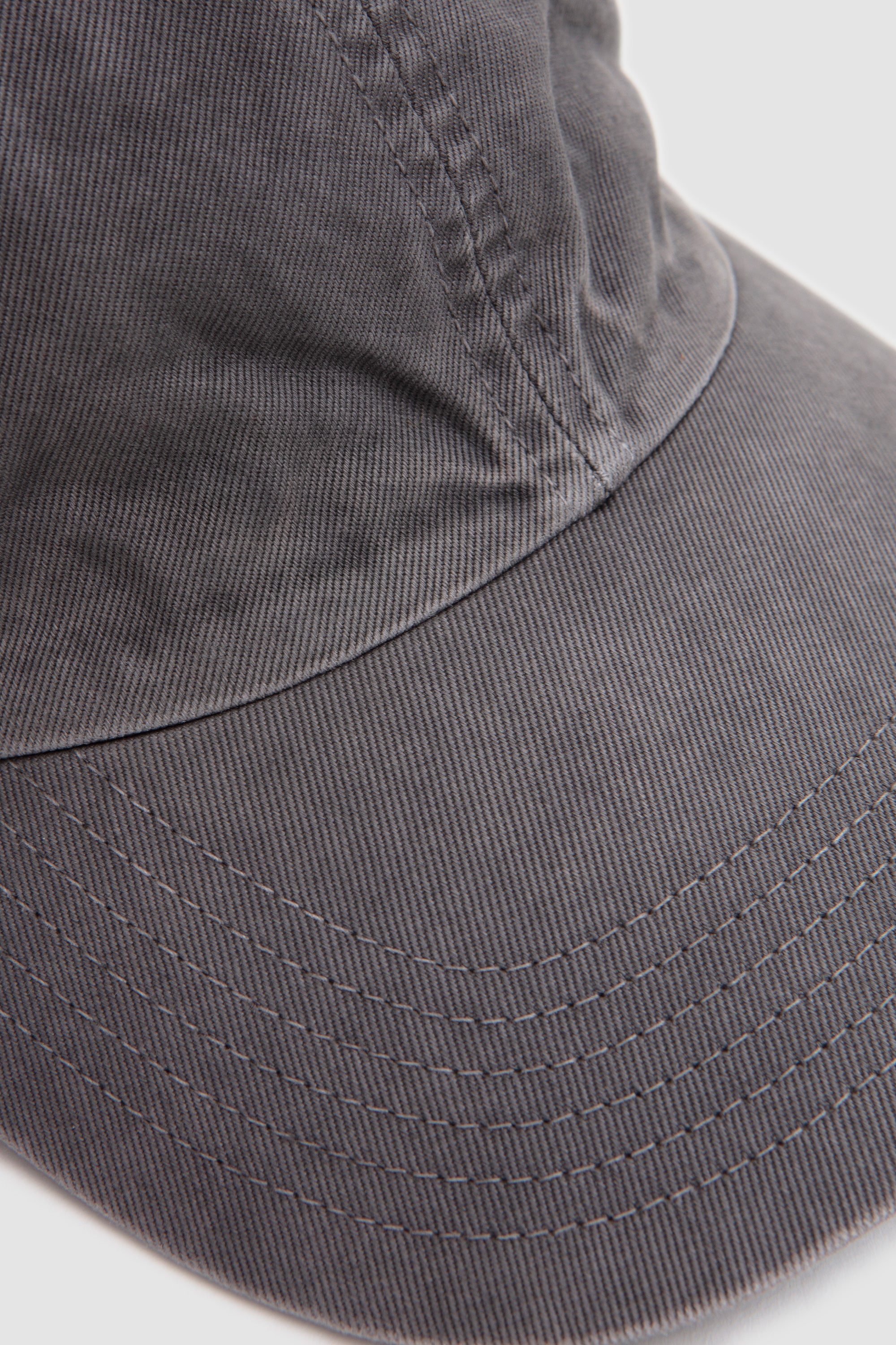 Garment-Dyed Finx Chino Cap Made By Kijima Takayuki Ink Black